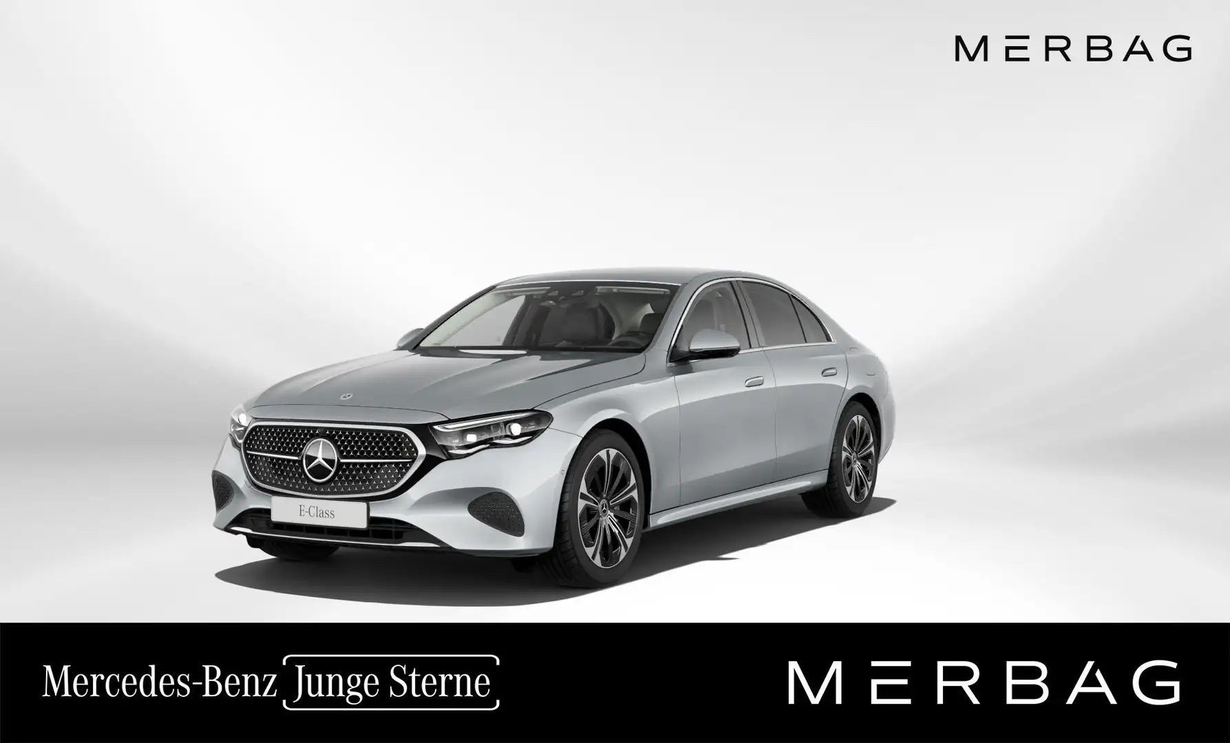 Mercedes-Benz E 300 de 4MATIC Limousine mit EQ Hybrid Technologi Silber - 1
