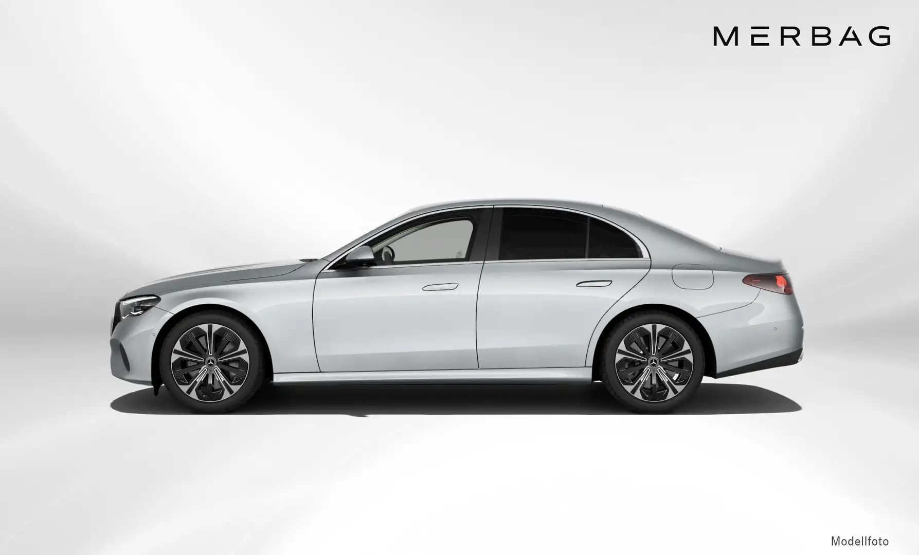 Mercedes-Benz E 300 de 4MATIC Limousine mit EQ Hybrid Technologi Silber - 2