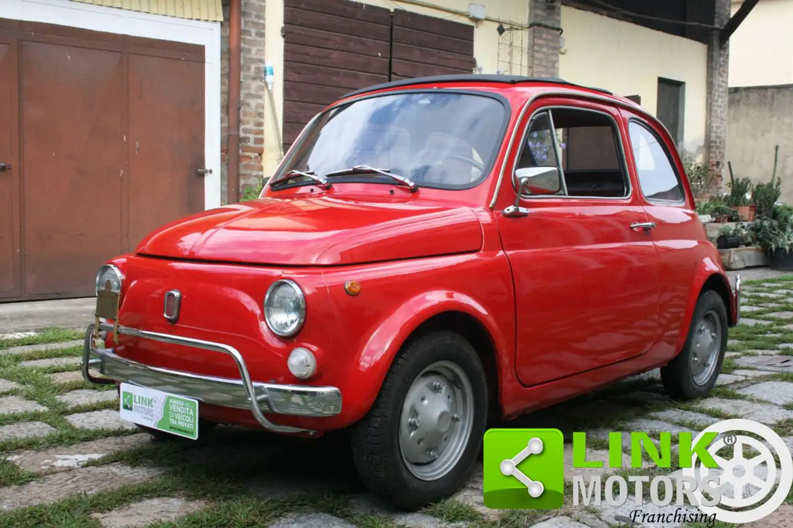 Fiat 500 F LUSSO 1969 Rosso - 1