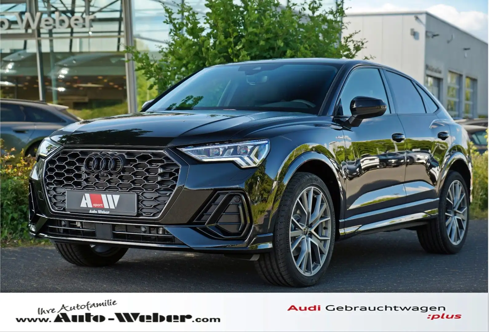 Audi Q3 SPORTBACK 35TDI 3xSLINE SONOS 20" MATRIX ACC Noir - 1