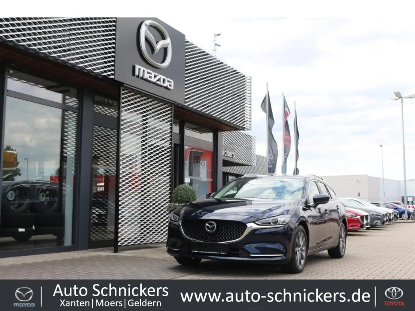 Mazda 6 SKYACTIV-G EXCLUSIVE+360CAM+BOSE+8FACH BEREIFT Blau - 1