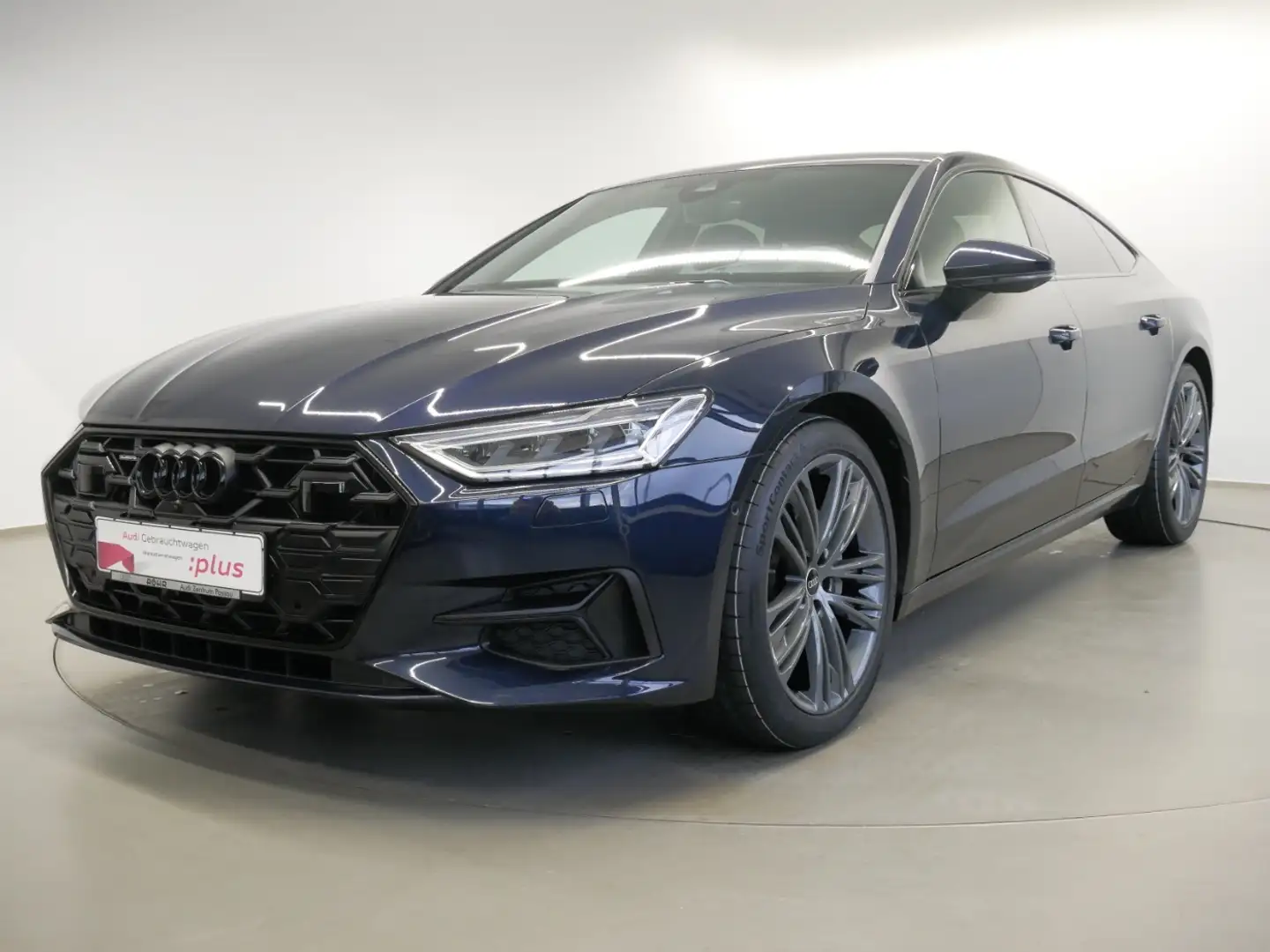 Audi A7 Sportback 50 TDI qu. LED AHK HEAD-UP virt. Cock.+ Blu/Azzurro - 2