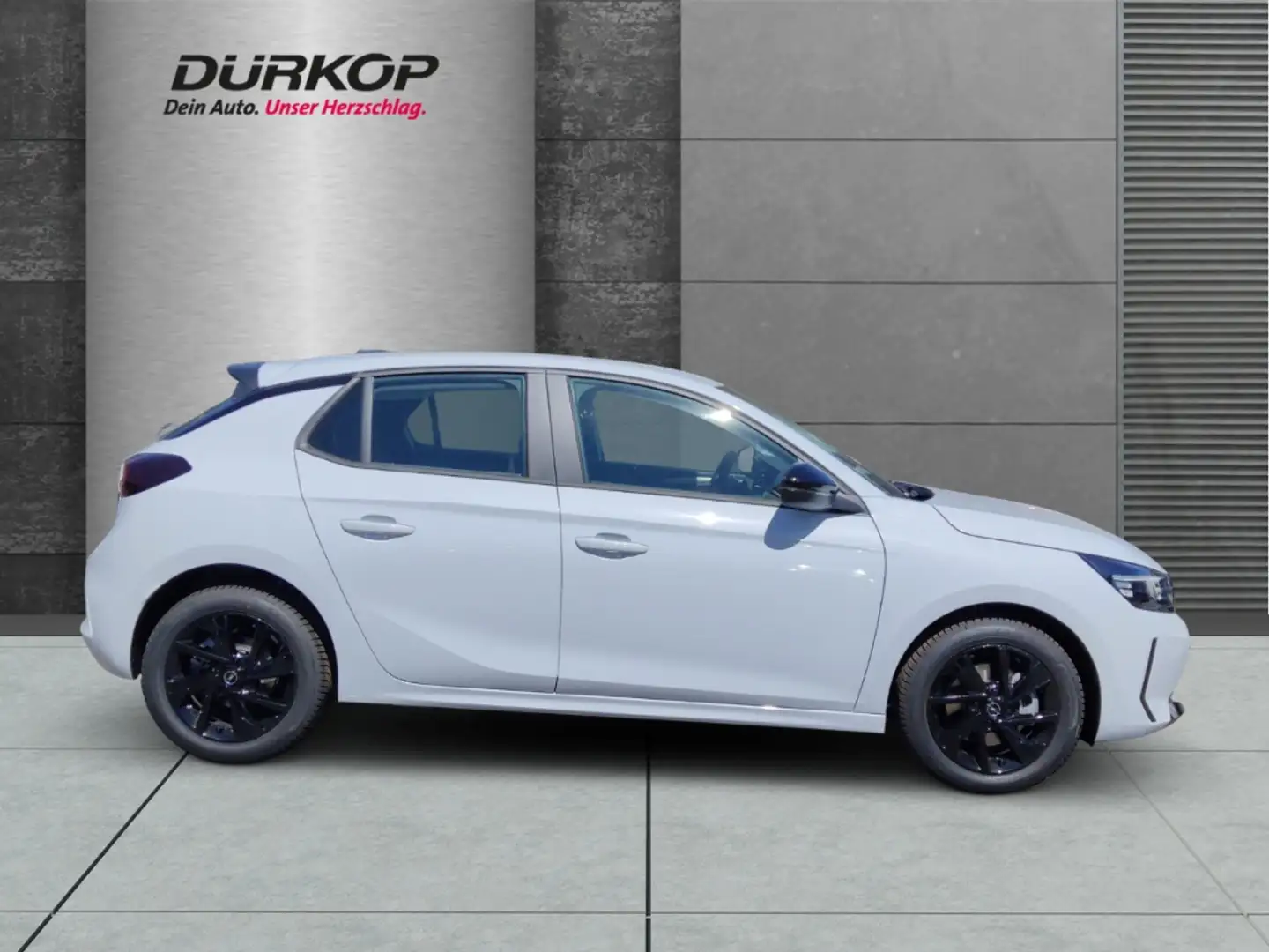 Opel Corsa Edition Turbo Komfort-Paket 8-Speichen-Alu Allwett Blanc - 2