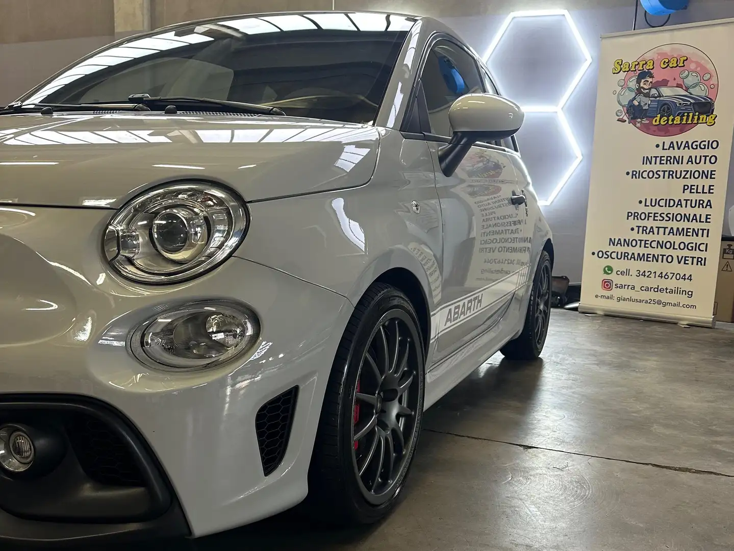 Abarth 595 595 1.4 t-jet esseesse 180cv Grigio - 2