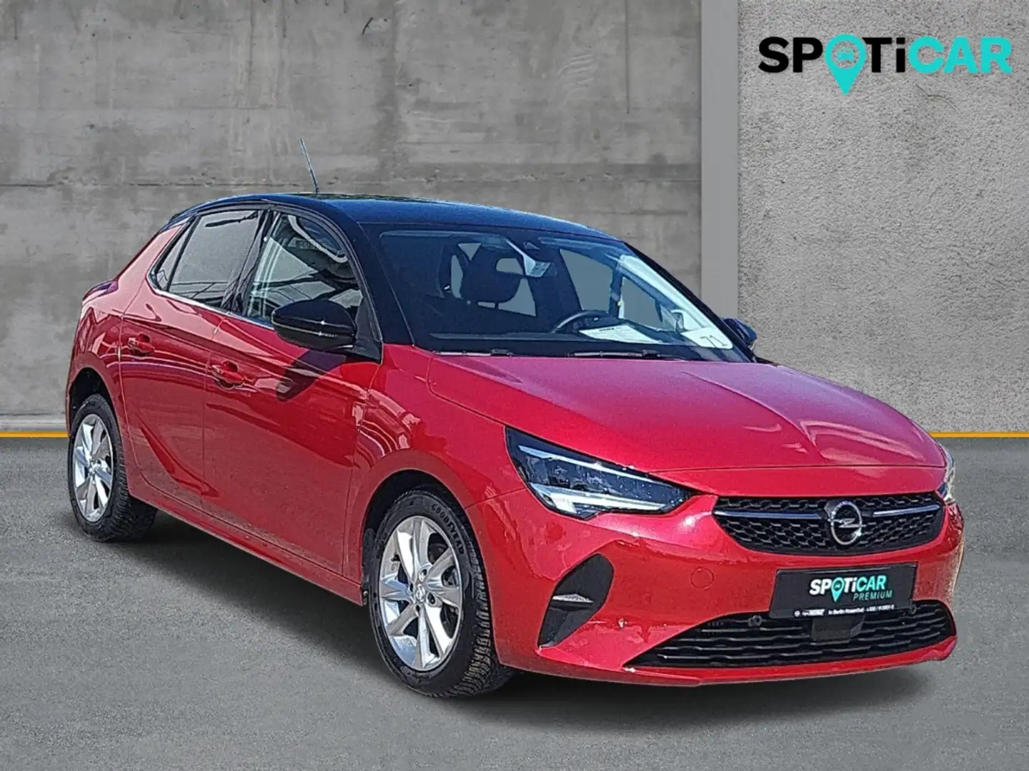 Opel Corsa F Elegance 1.2 Turbo, LED, Kamera+PDC,SHZ Rot - 2