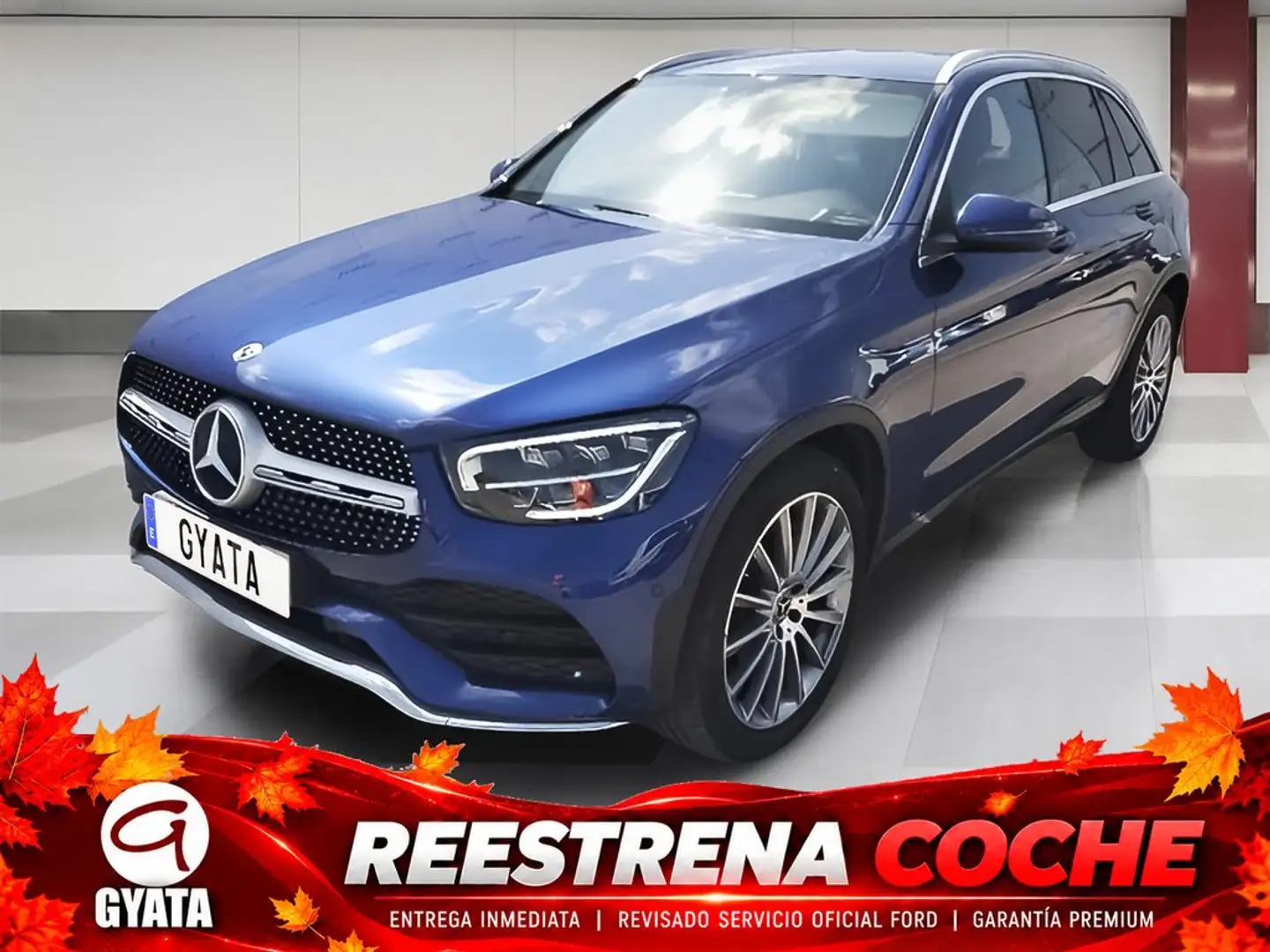 Mercedes-Benz GLC 200 200d 4Matic 9G-Tronic Azul - 1