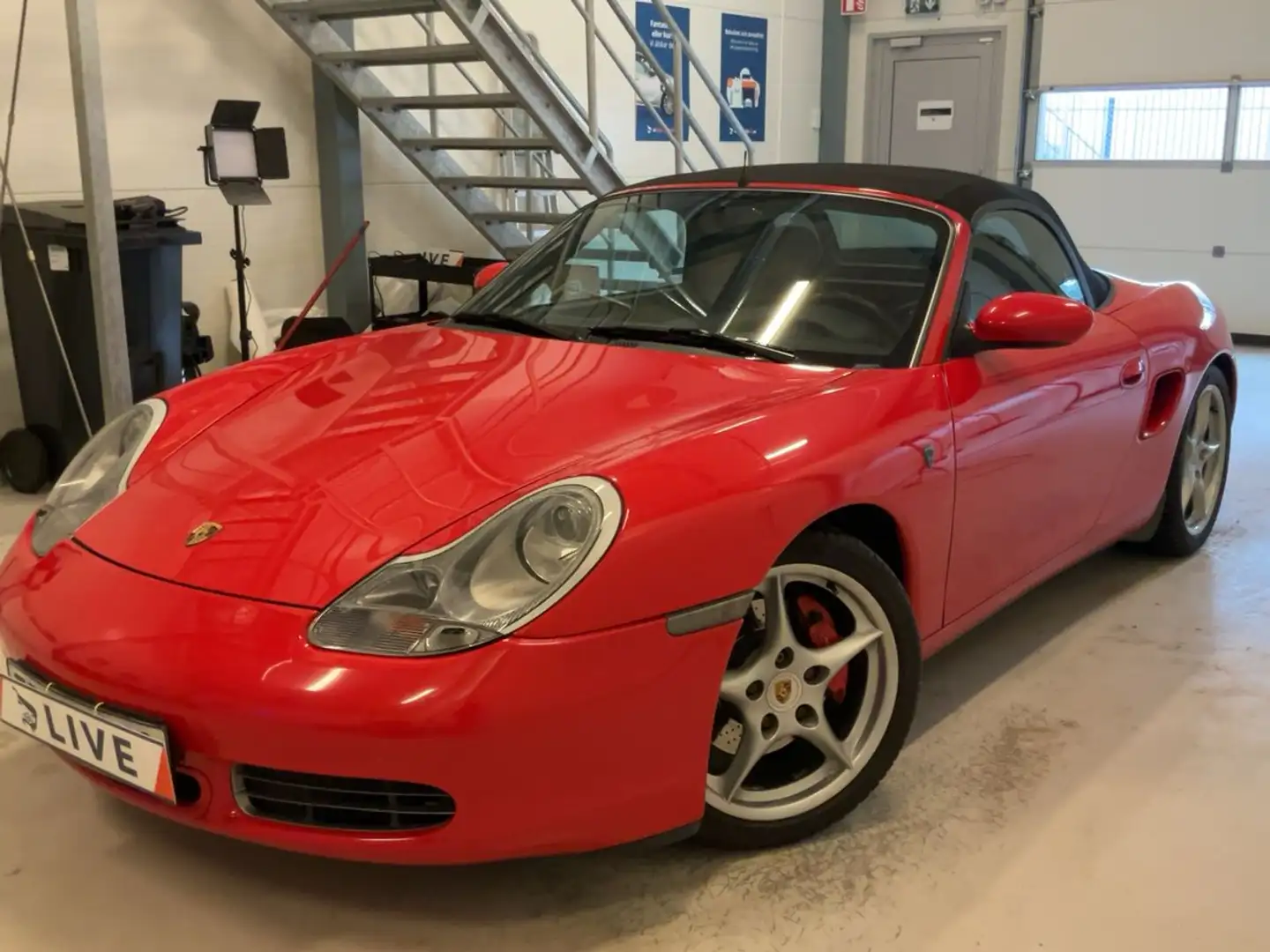 Porsche Boxster 3.2 S MANUALE ! EXCLUSIVE ! UNICA ! FULL SERVICE ! Rojo - 1