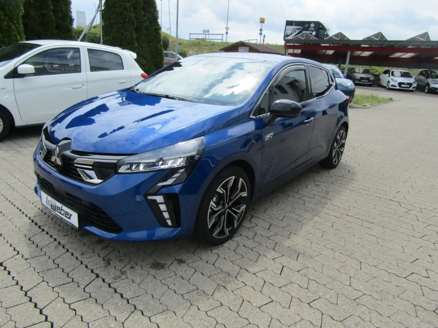 Mitsubishi Colt Select 1.6 Hybrid LED SHZ GRA FSE NAVI ALU PDC RFK Blau - 2
