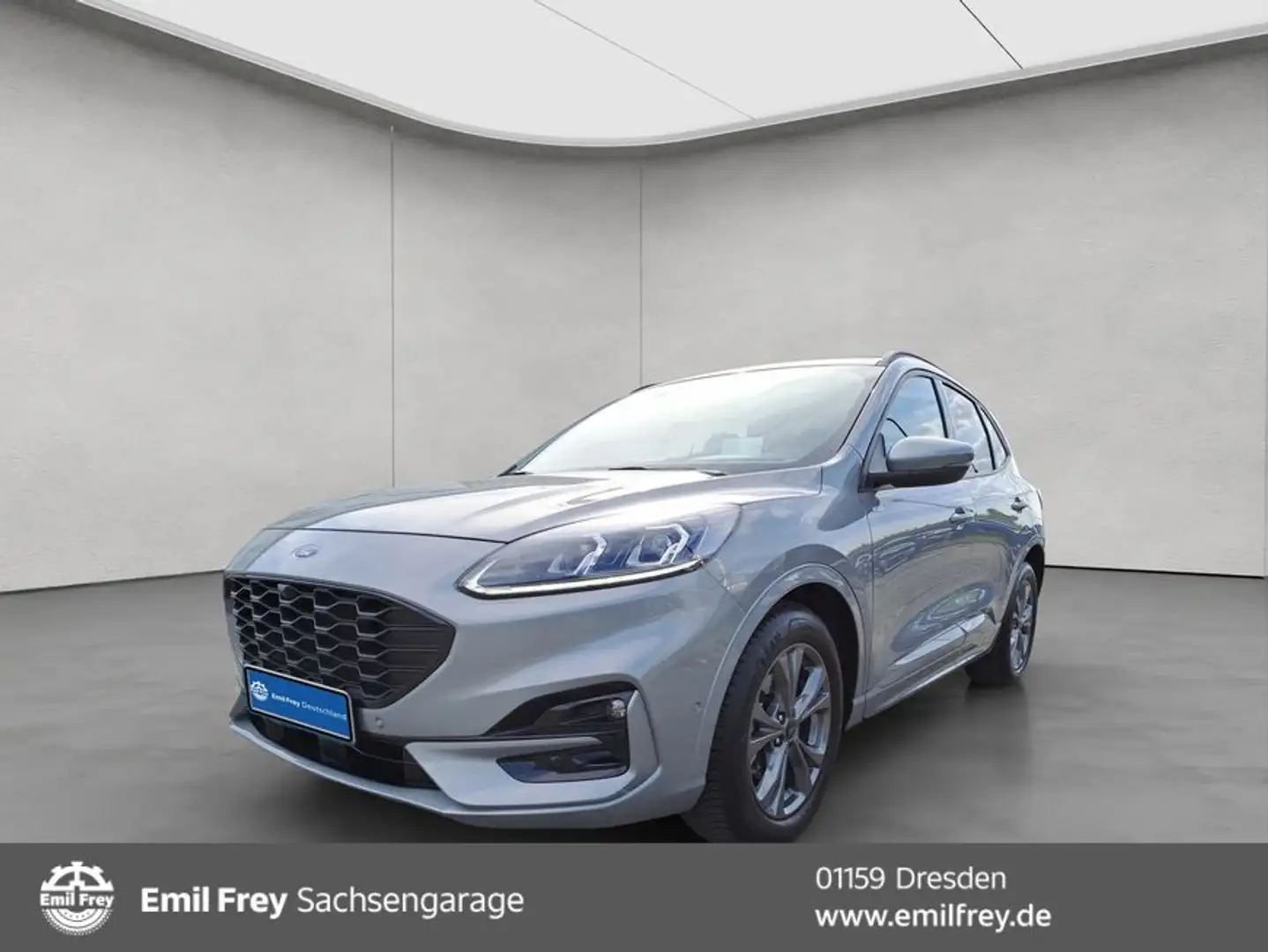 Ford Kuga 2.0 EcoBlue Aut. ST-LINE X NAVI * LED * RFC Silber - 1