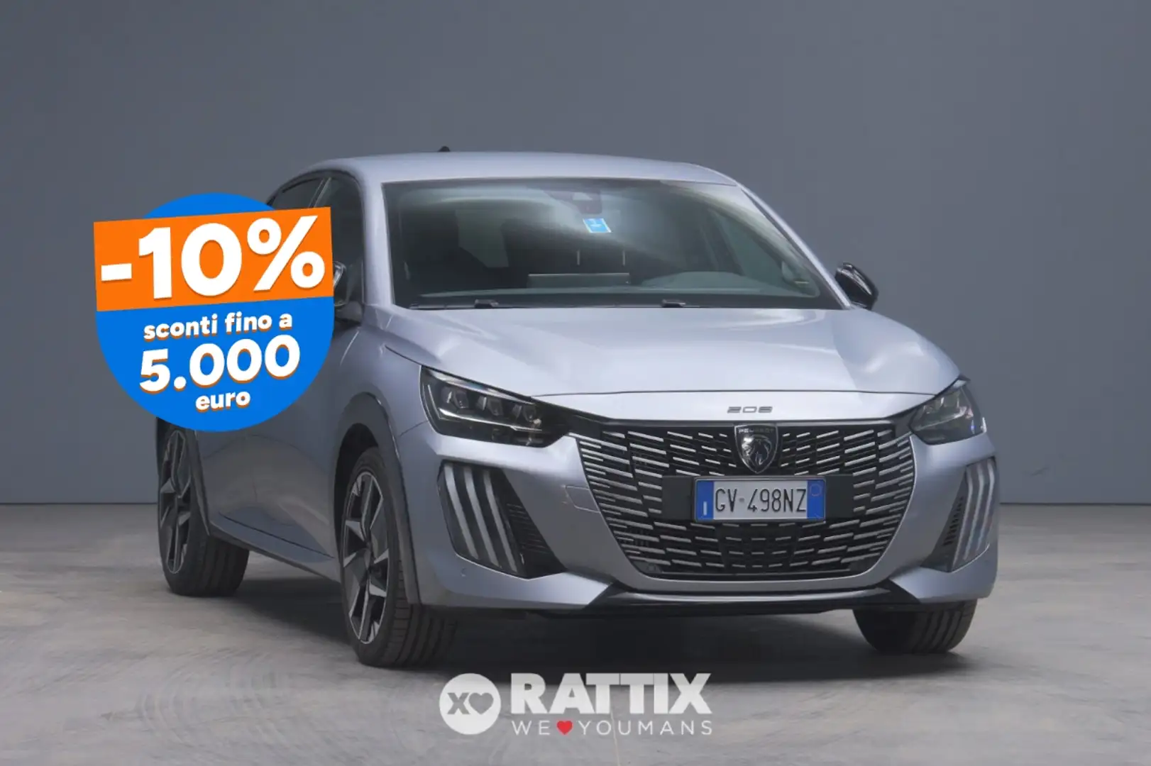 Peugeot 208 1.2 Puretech 110CV GT Grigio - 1