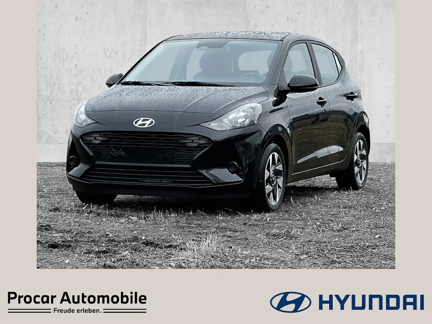 Hyundai i10 1.0 Automatik / Trend / RFK / NAVI / Komfortpaket Schwarz - 1