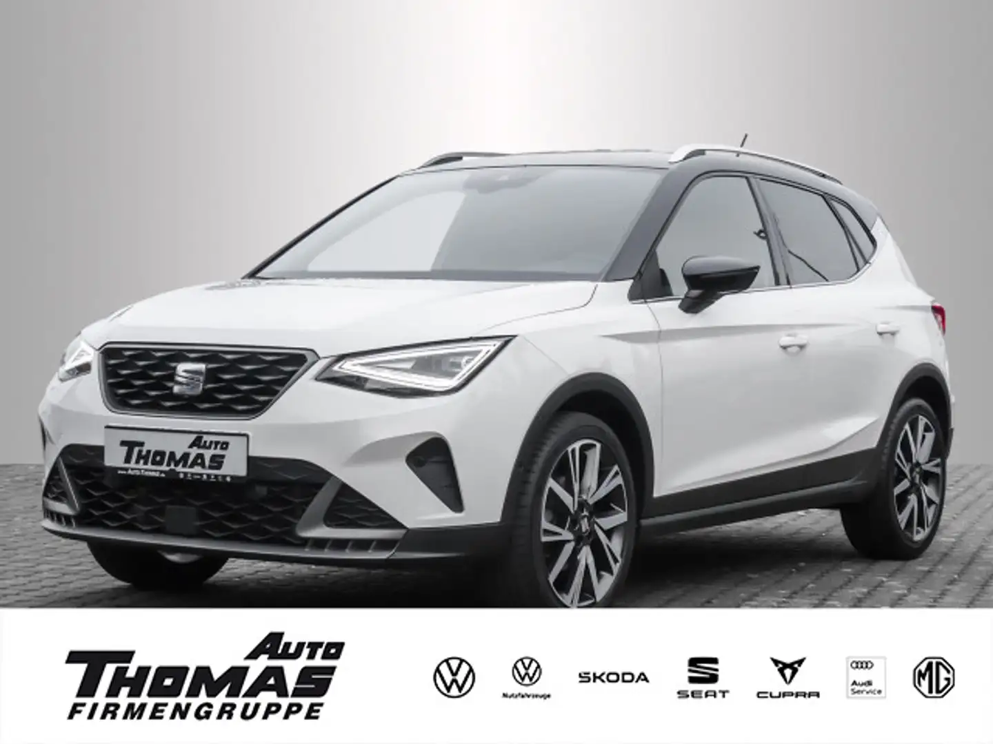 SEAT Arona FR 1.5 TSI DSG LED+RFK+SHZ+NAVI+PDC Blanc - 1