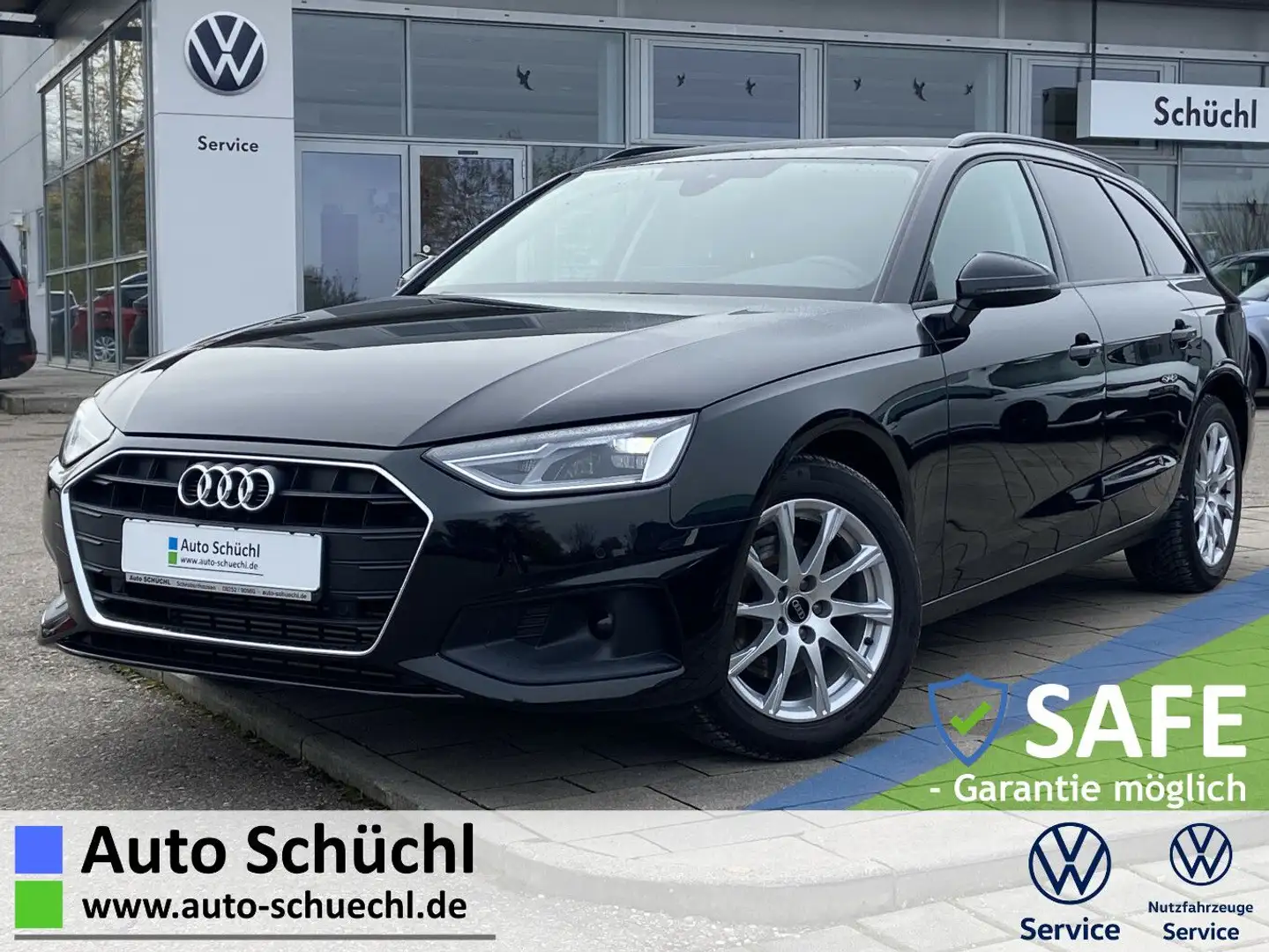 Audi A4 Avant 35 2.0 TFSI S-tronic 17"+EL.HECK+NAVI+L Schwarz - 1