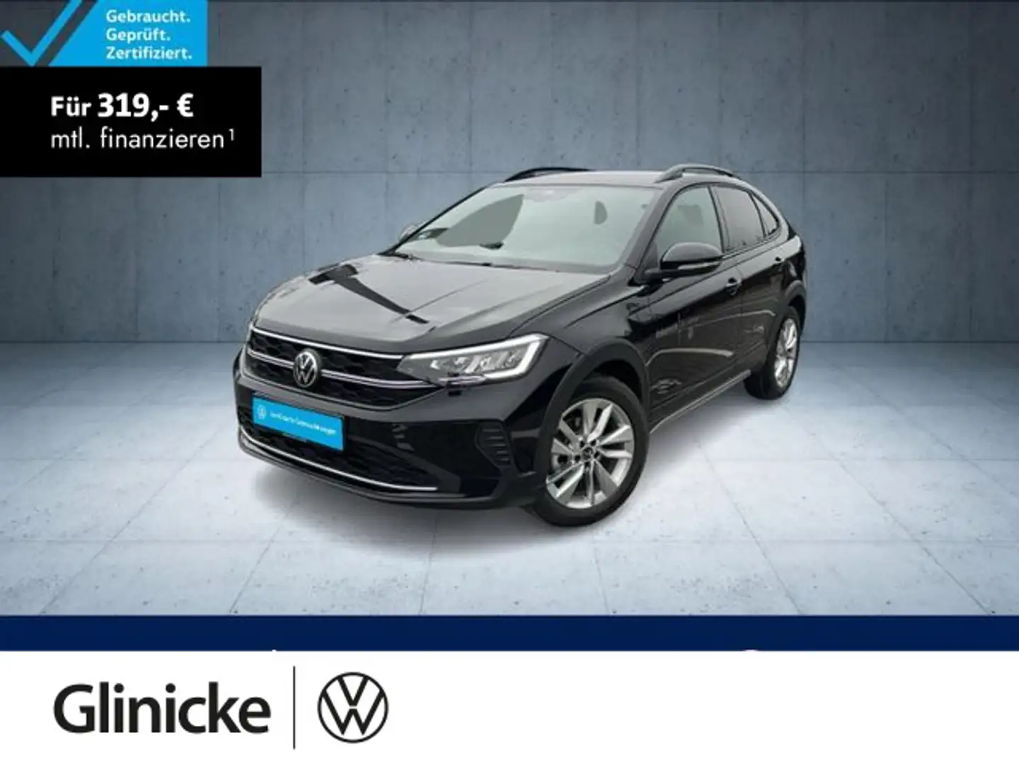 Volkswagen Taigo Goal 1.0 TSI DSG LED/Nav/AppCon/Clima/SHZ/ Nero - 1