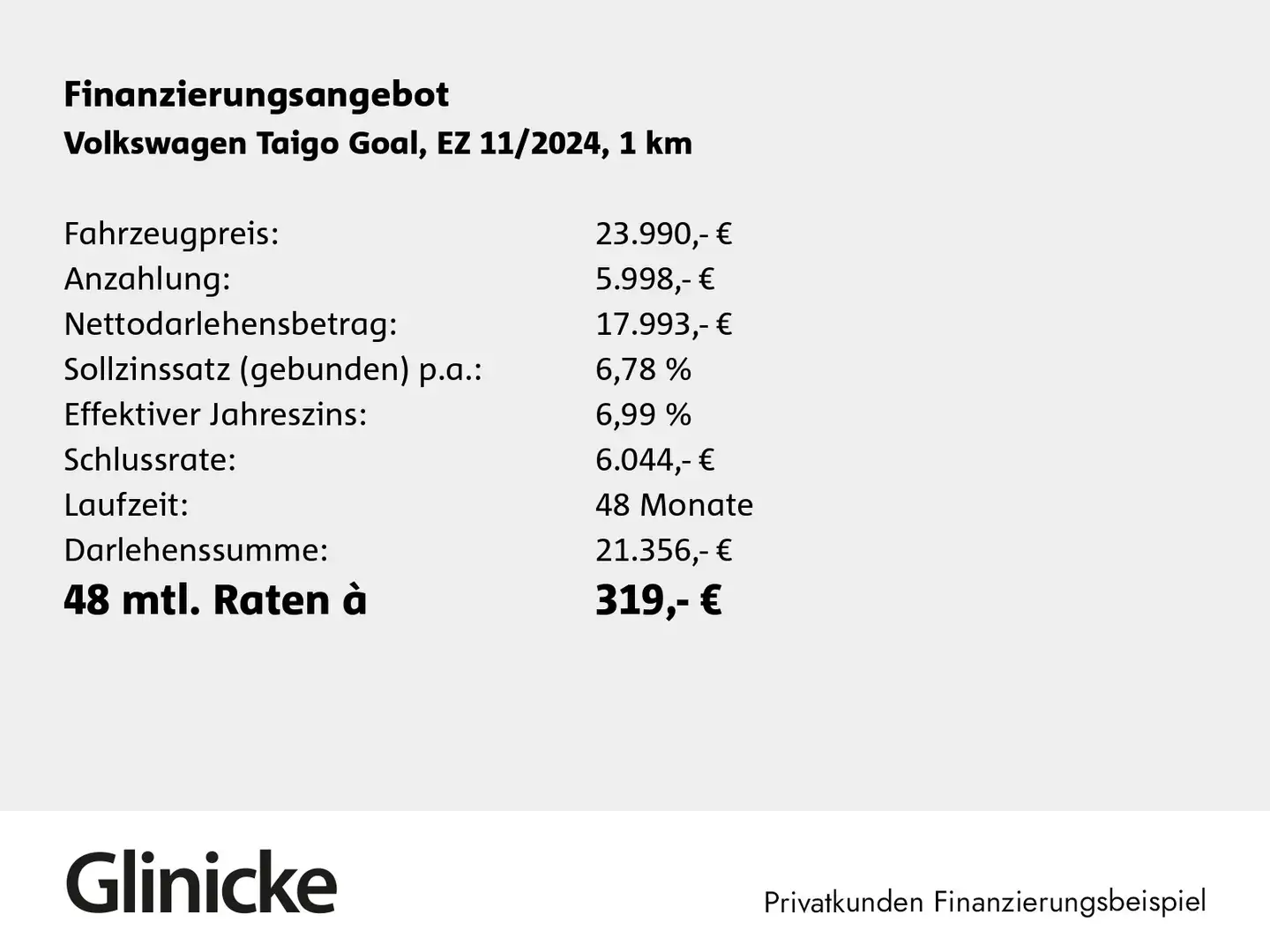 Volkswagen Taigo Goal 1.0 TSI DSG LED/Nav/AppCon/Clima/SHZ/ Nero - 2