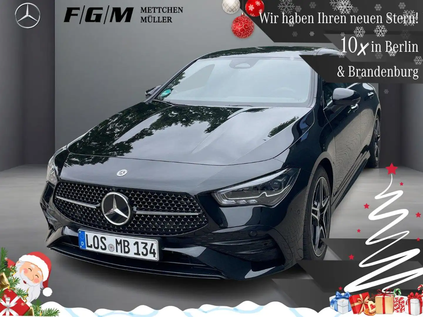 Mercedes-Benz CLA 200 SB AMG Line KeyGo|MBeam|Standhz|TWA|360 Schwarz - 1