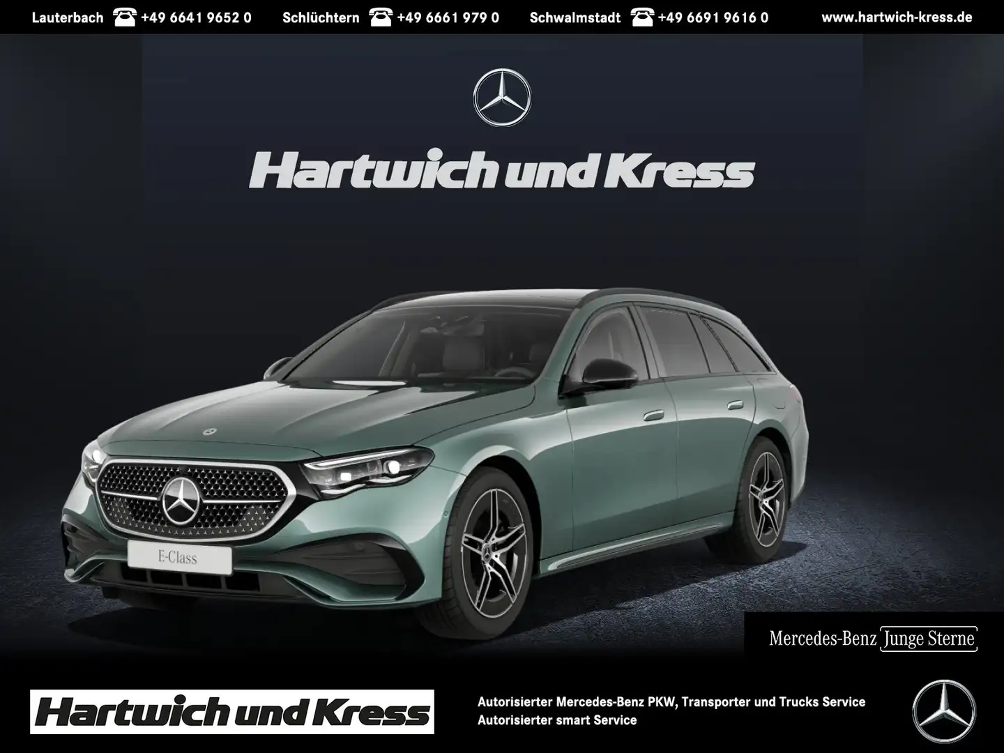 Mercedes-Benz E 300 E 300 de AMG Line Advanced Plus+Pano+AHK+Night+Dig Argent - 1