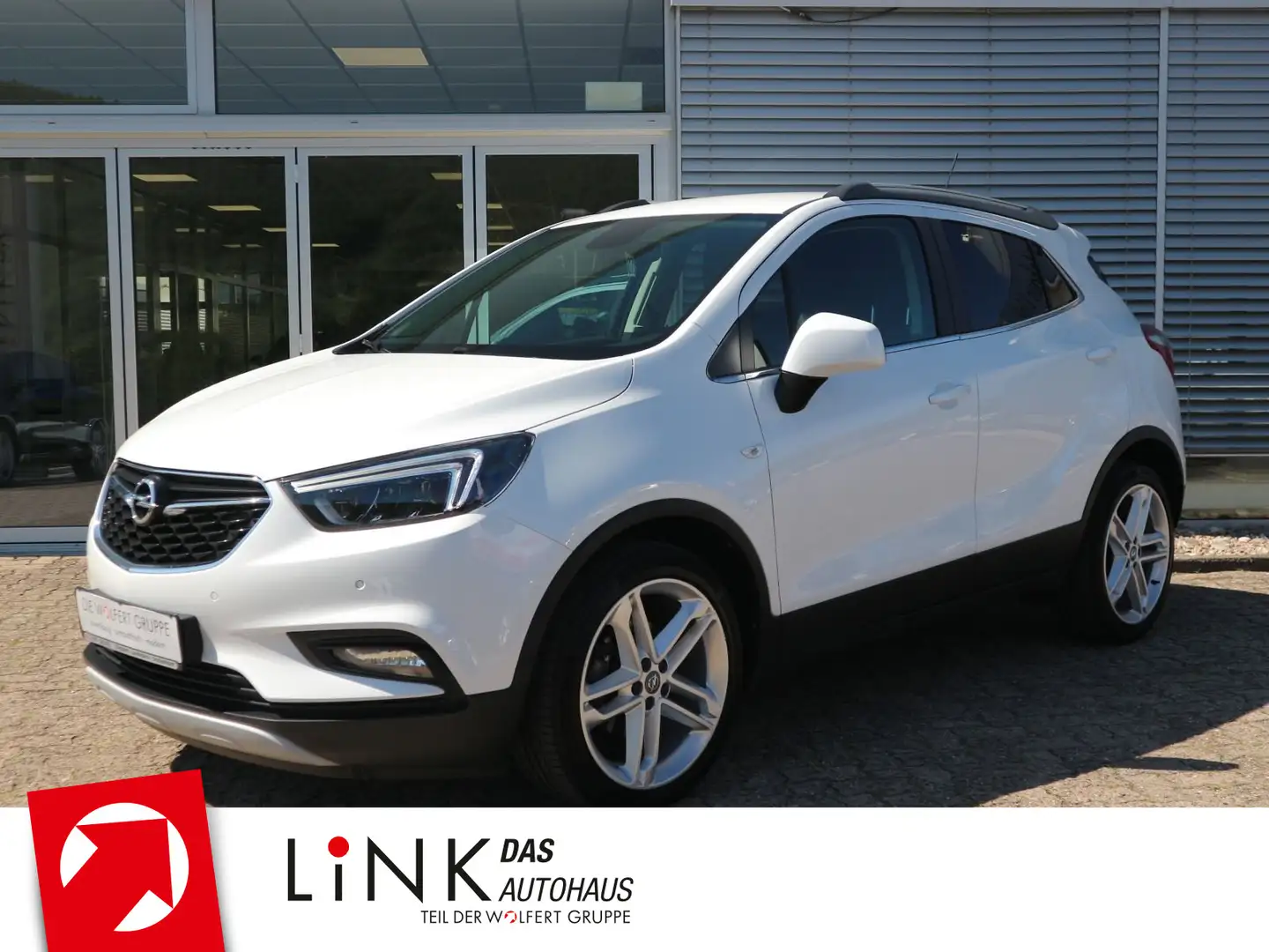 Opel Mokka X Innovation 1.6 D NAVI LED RFK DAB Wit - 1