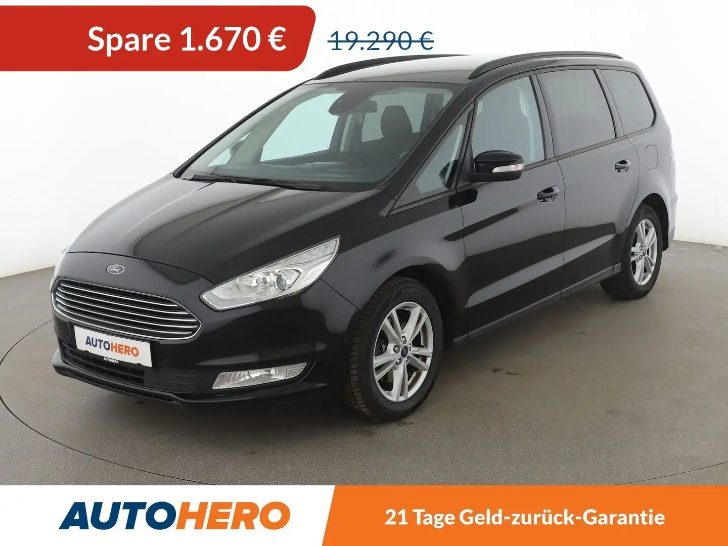 Ford Galaxy 2.0 TDCi EcoBlue Business*NAVI*TEMPO*PDC*CAM*SHZ* Noir - 1