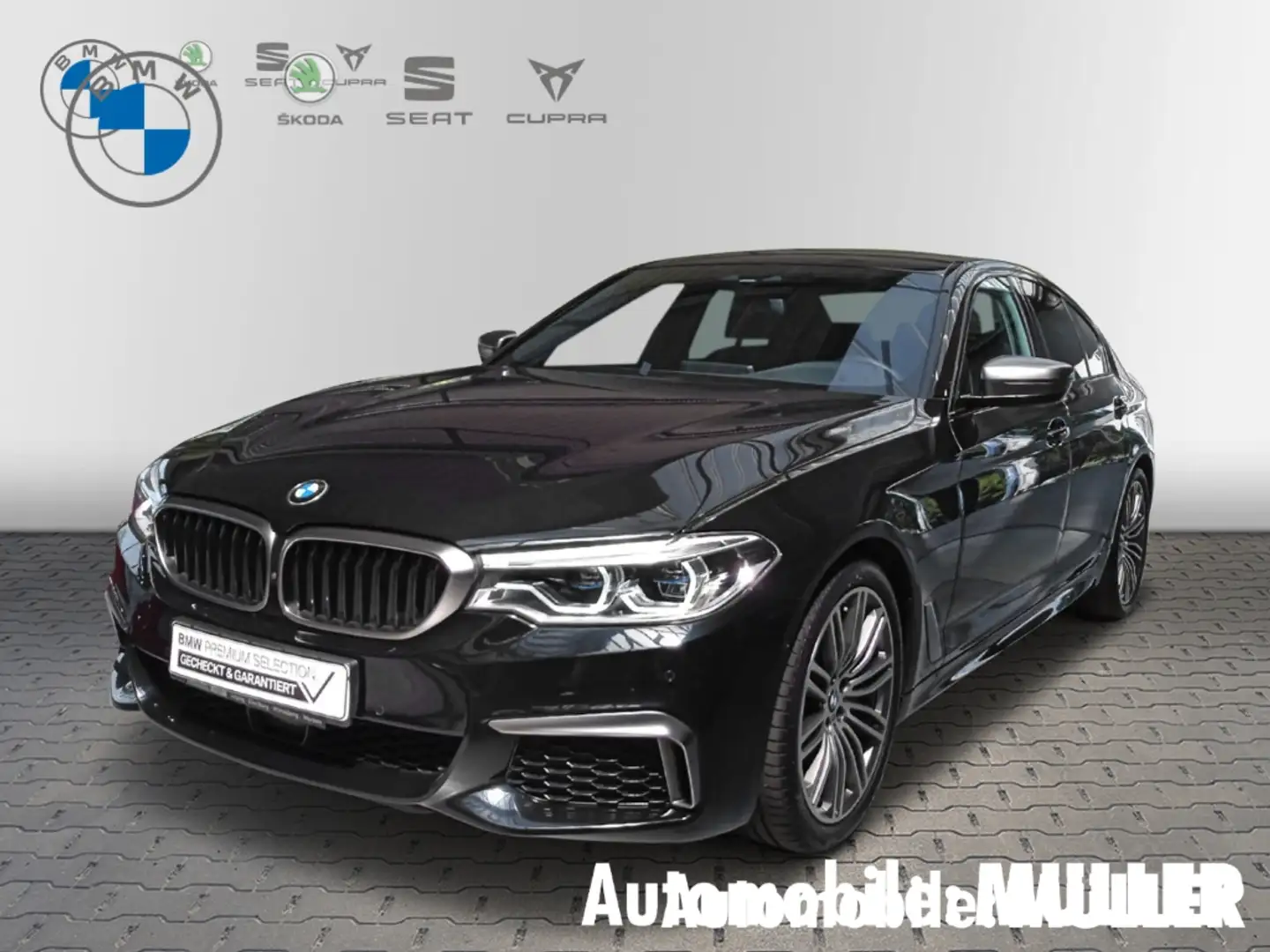 BMW 550 d xDrive*ACC*AHK*Laser*DAB*HuD*HarmanKardon* Schwarz - 1