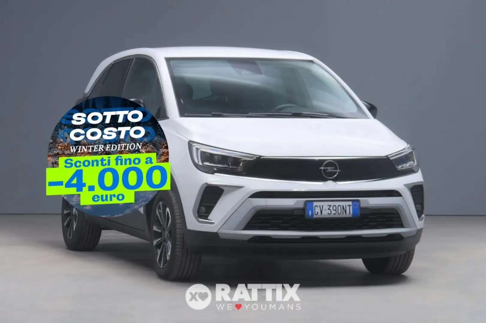 Opel Crossland 1.2 130CV Edition AT6 Bianco - 1