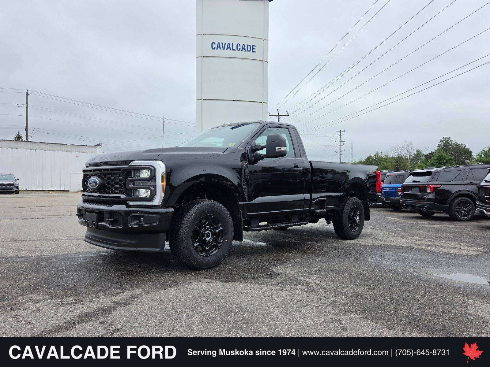 Black 2026 Ford F-250 Super Duty Pickup Truck Four-Wheel Drive Automatic