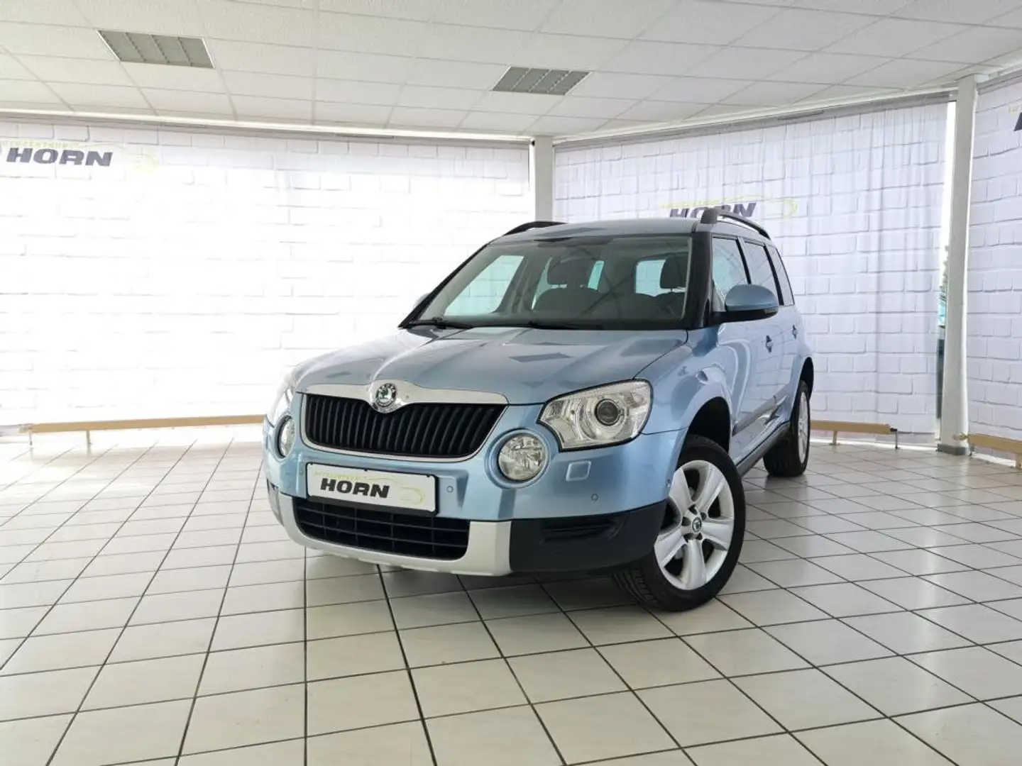 Skoda Yeti Elegance Plus Edition 4x4, Bi-Xenon,AHK,unfallfrei Blau - 1