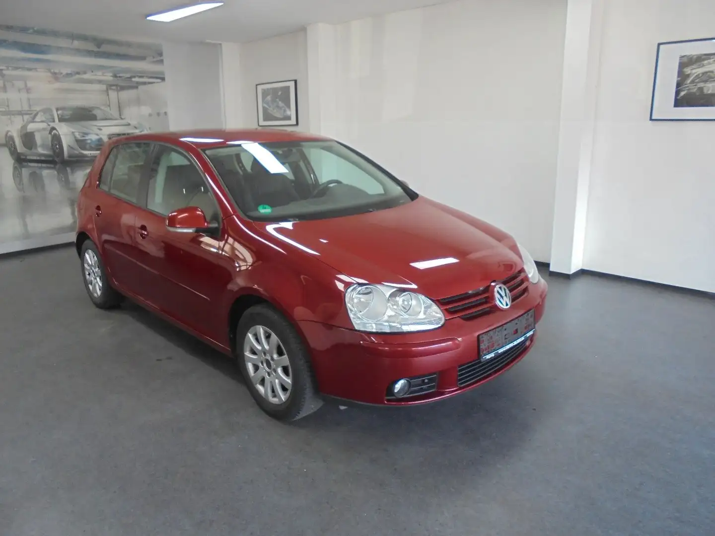 Volkswagen Golf 2.0 Comfortline WR+SR PDC Teilleder Rouge - 1