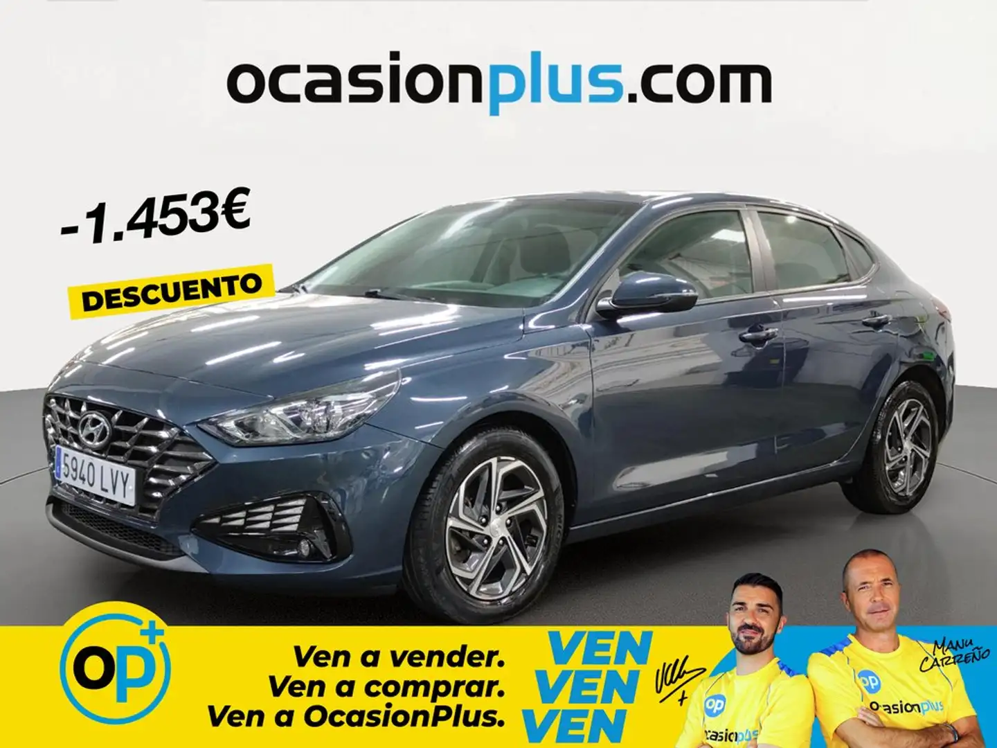 Hyundai i30 FB 1.0 TGDI Klass 120 Azul - 1