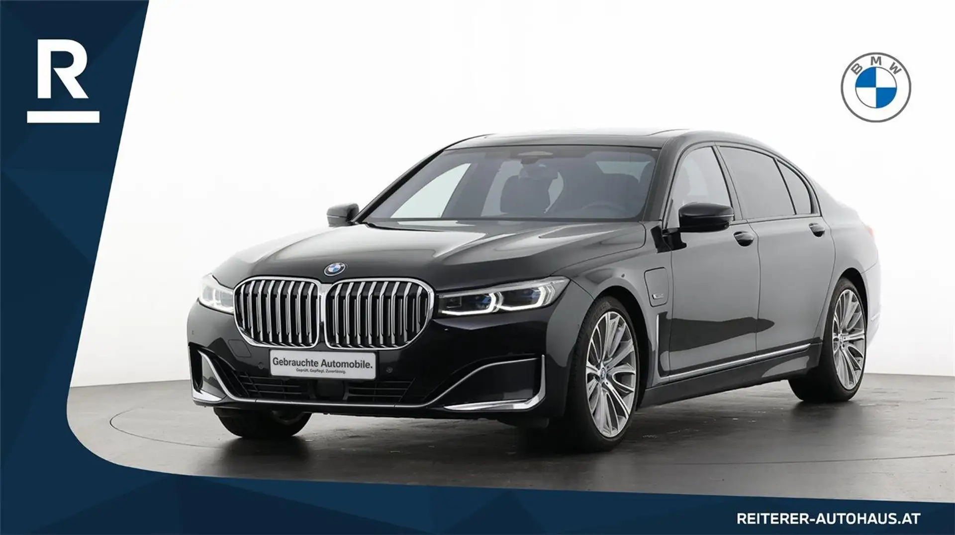 BMW 745 Le xDrive Zwart - 1