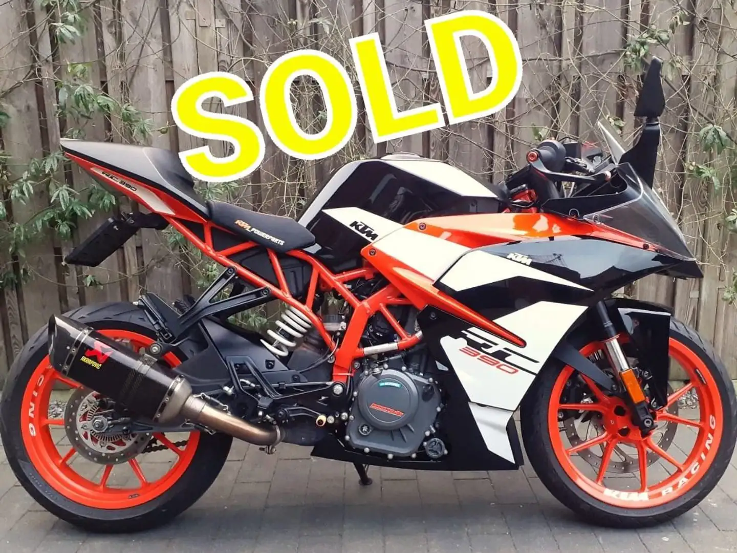 KTM RC 390 A2 code 80 35kW | slechts 6.981 km | in topstaat! Siyah - 1