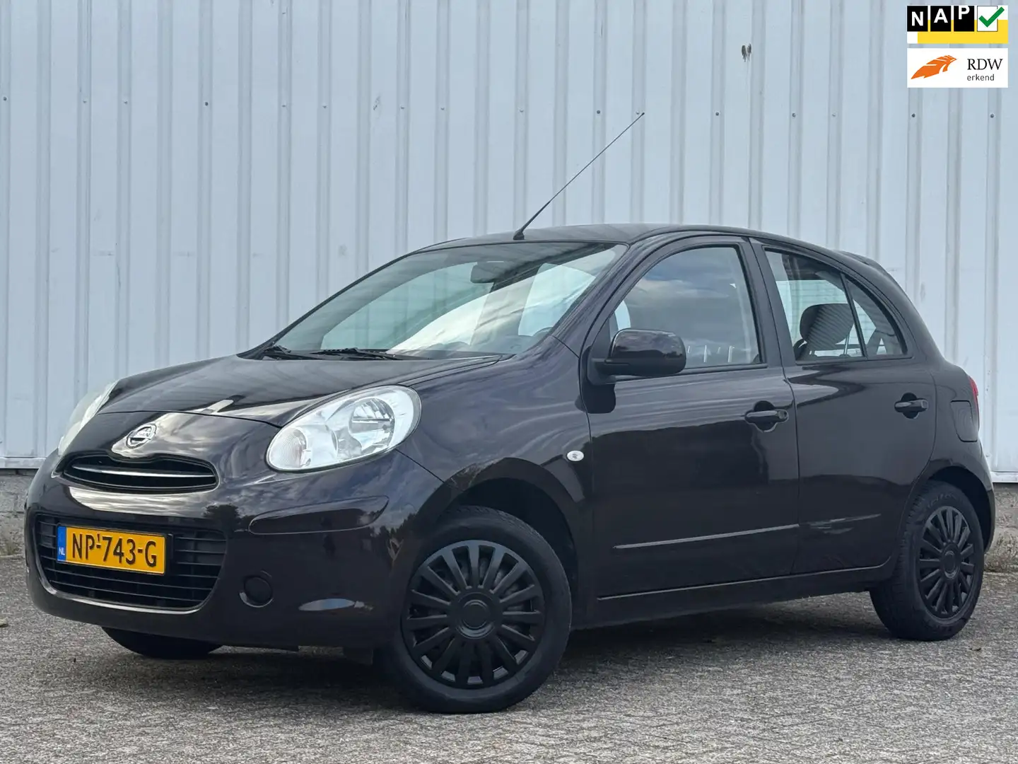 Nissan Micra 1.2 Connect Edition Nieuwe Koppeling,2e Eigenaar,A Fioletowy - 1