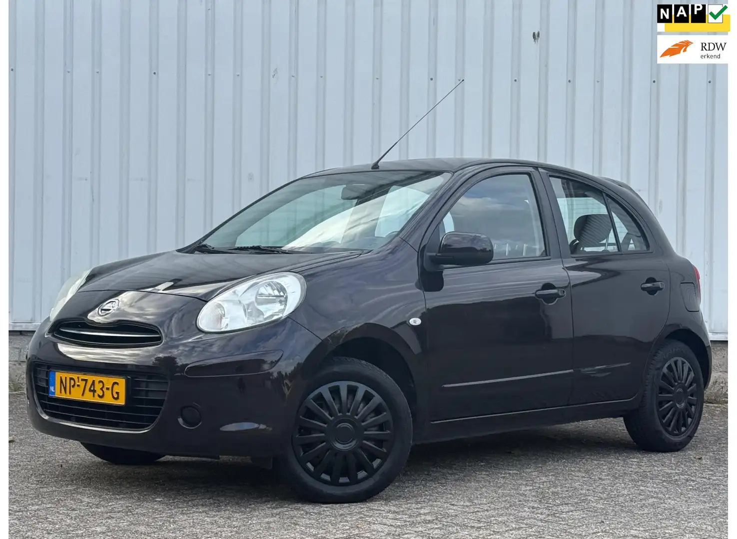Nissan Micra 1.2 Connect Edition Nieuwe Koppeling,2e Eigenaar,A Paars - 1