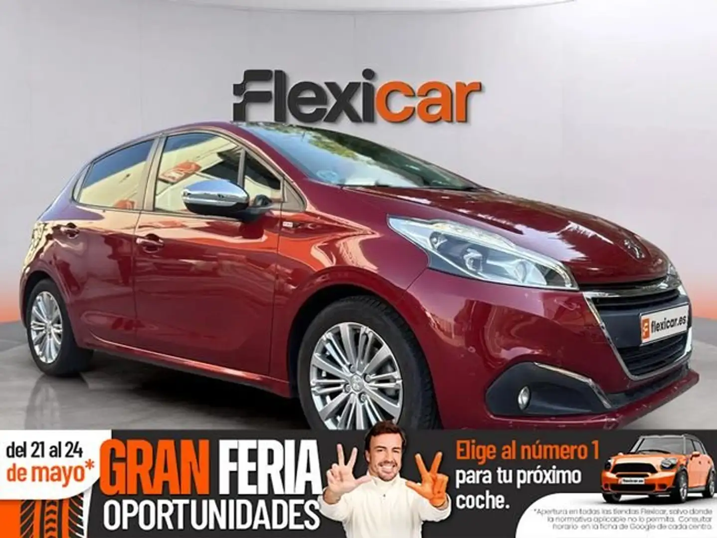 Peugeot 208 1.2 PureTech Allure 82 Rojo - 1