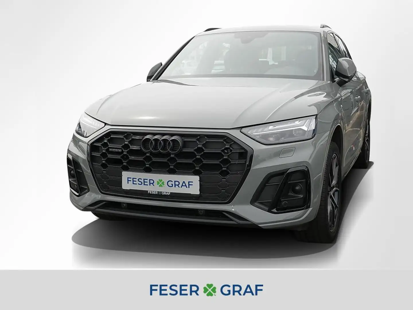 Audi Q5 40 TDI qu. S line ACC AHK Matrix RüKa Grau - 1