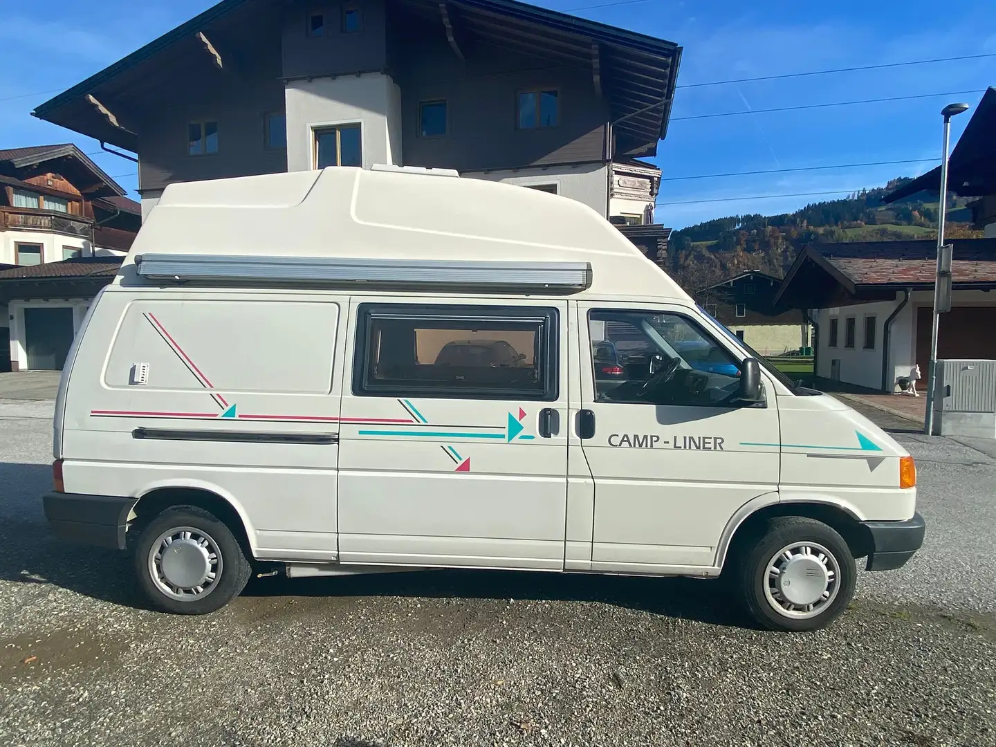 Volkswagen T4 Transporter 4 - langer Radstand, Hochdach bijela - 2