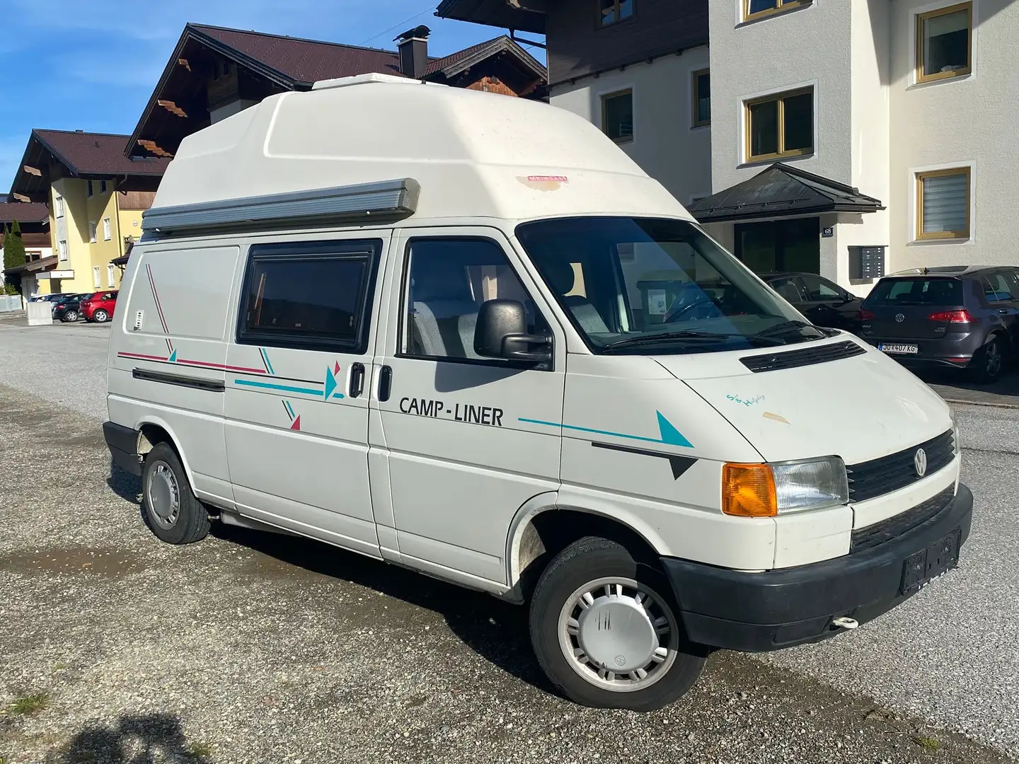 Volkswagen T4 Transporter 4 - langer Radstand, Hochdach Weiß - 1