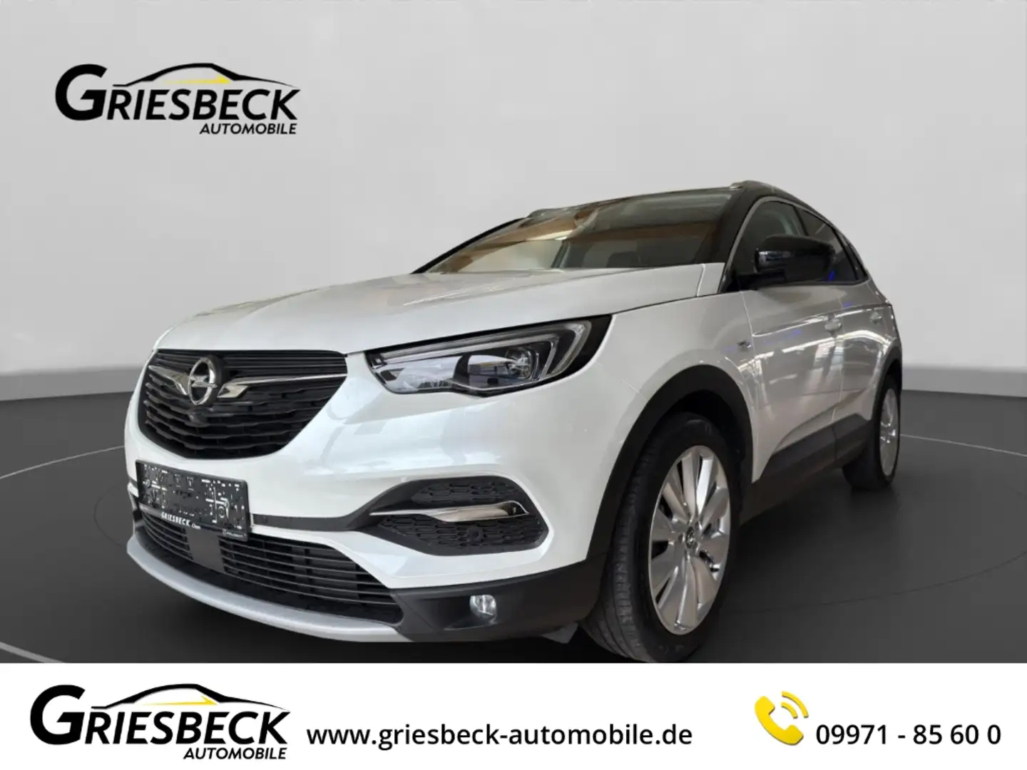 Opel Grandland Ultimate 1.2 Turbo EU6d Navi Soundsystem 360 Kamer Bianco - 1