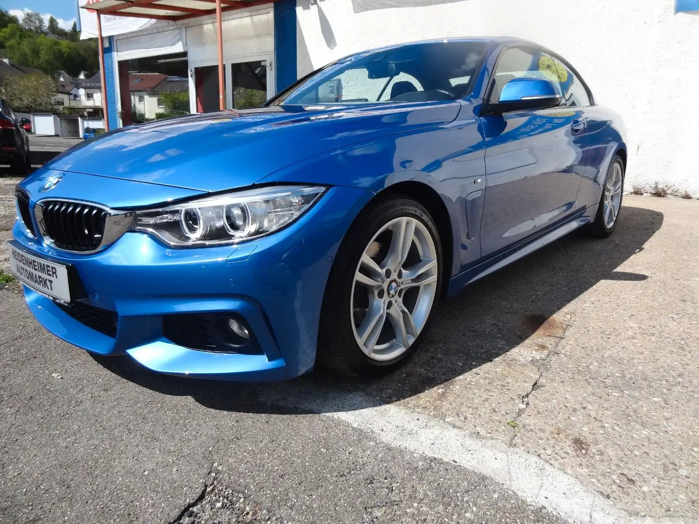 BMW 420 i/M-Paket/HUD/1.Hand/Leder/Xenon/Navi/97TKM/ Blau - 1