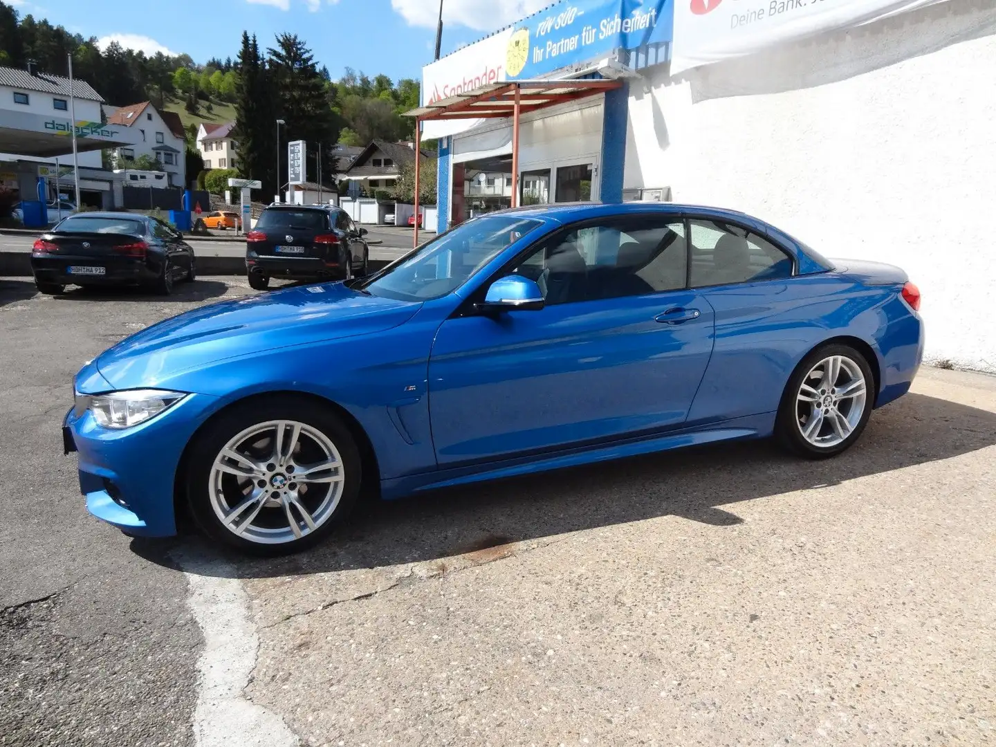 BMW 420 i/M-Paket/HUD/1.Hand/Leder/Xenon/Navi/97TKM/ Blau - 2