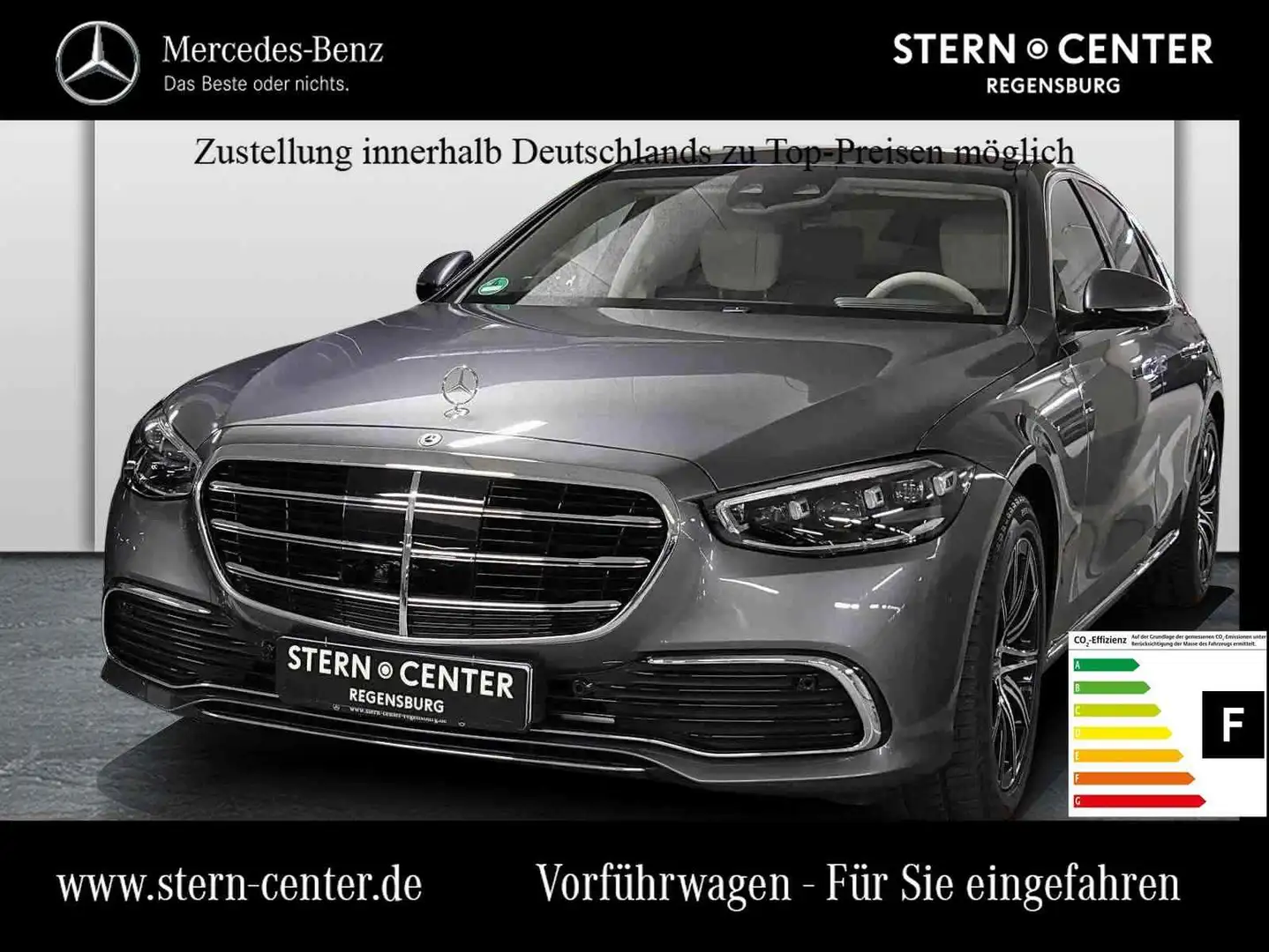 Mercedes-Benz S 350 d 4MATIC Limousine Sitzklima MBUX MBeam Gris - 1