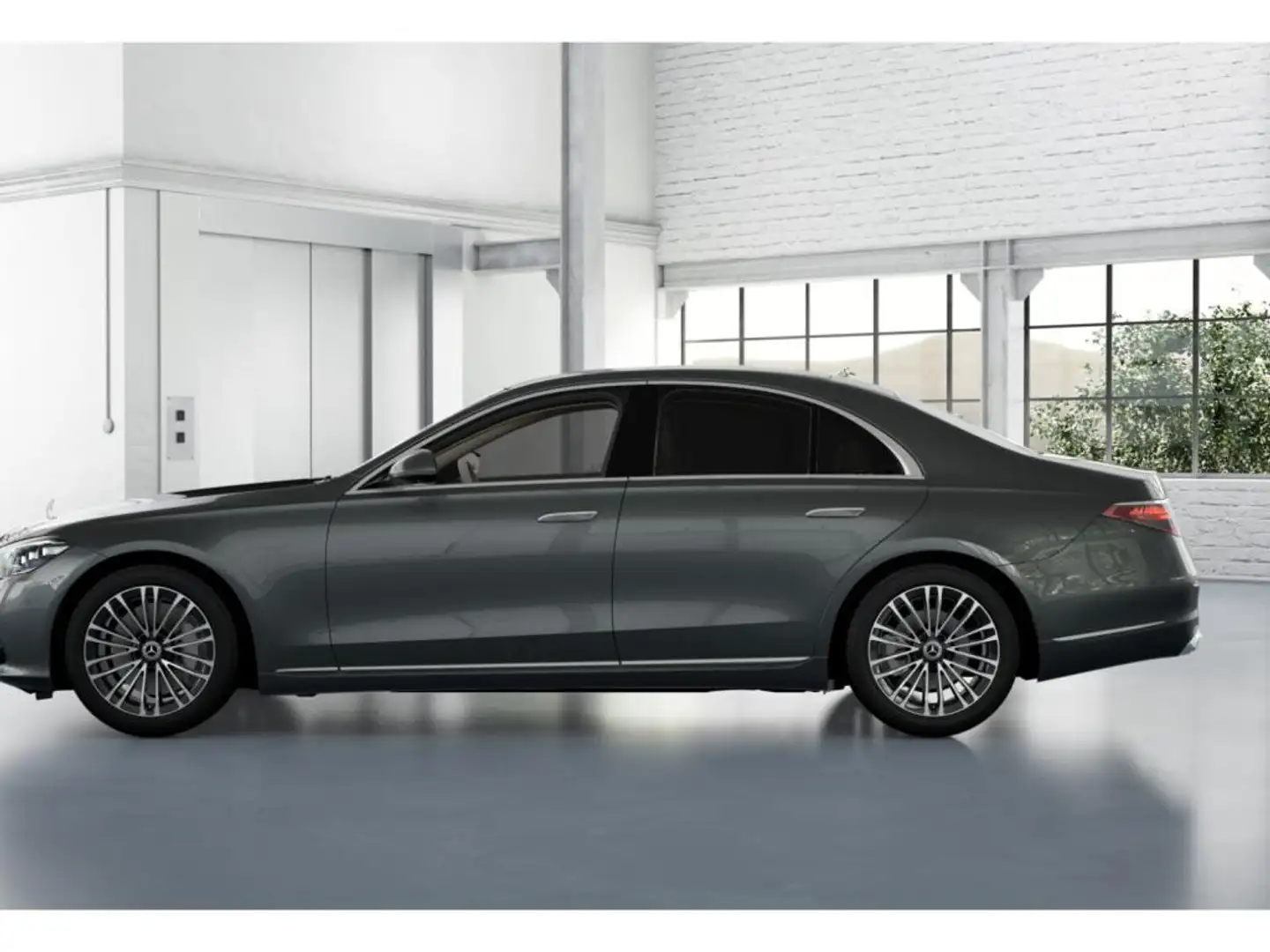 Mercedes-Benz S 350 d 4MATIC Limousine Sitzklima MBUX MBeam Gris - 2