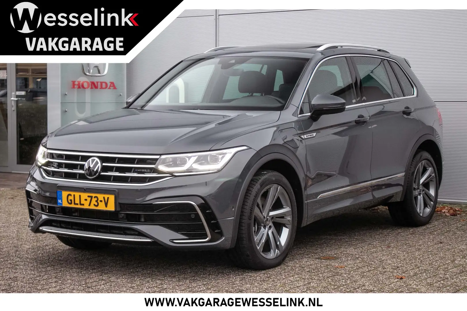 Volkswagen Tiguan 1.4 TSI eHybrid R-Line Business+ - All-in rijklrpr Grijs - 1