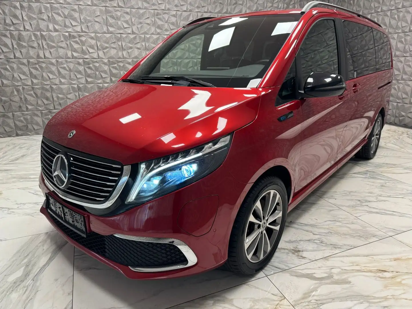 Mercedes-Benz EQV 300 EQV 300 lang  ***VOLLLLLLLLL*** Rot - 1