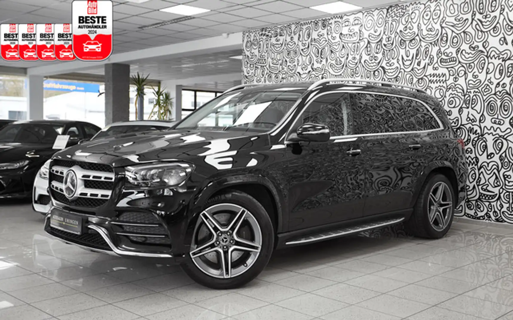 Mercedes-Benz GLS 350 d 3x AMG SPORT*LUFT*PANO*6-SITZ*EXKLUSIV Fekete - 1