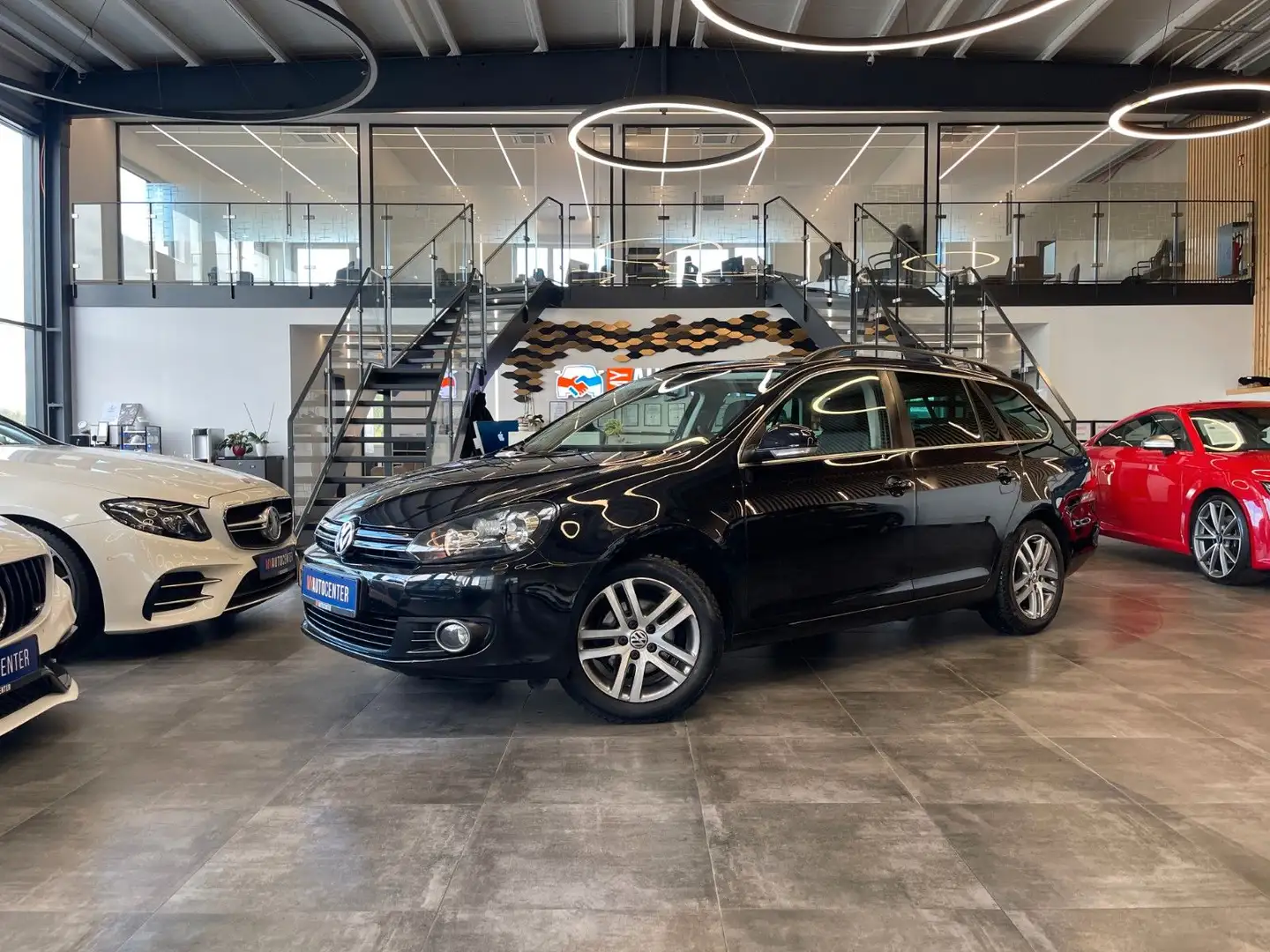 Volkswagen Golf VI Variant Comfortline BlueMotion *Navi*PDC Zwart - 1