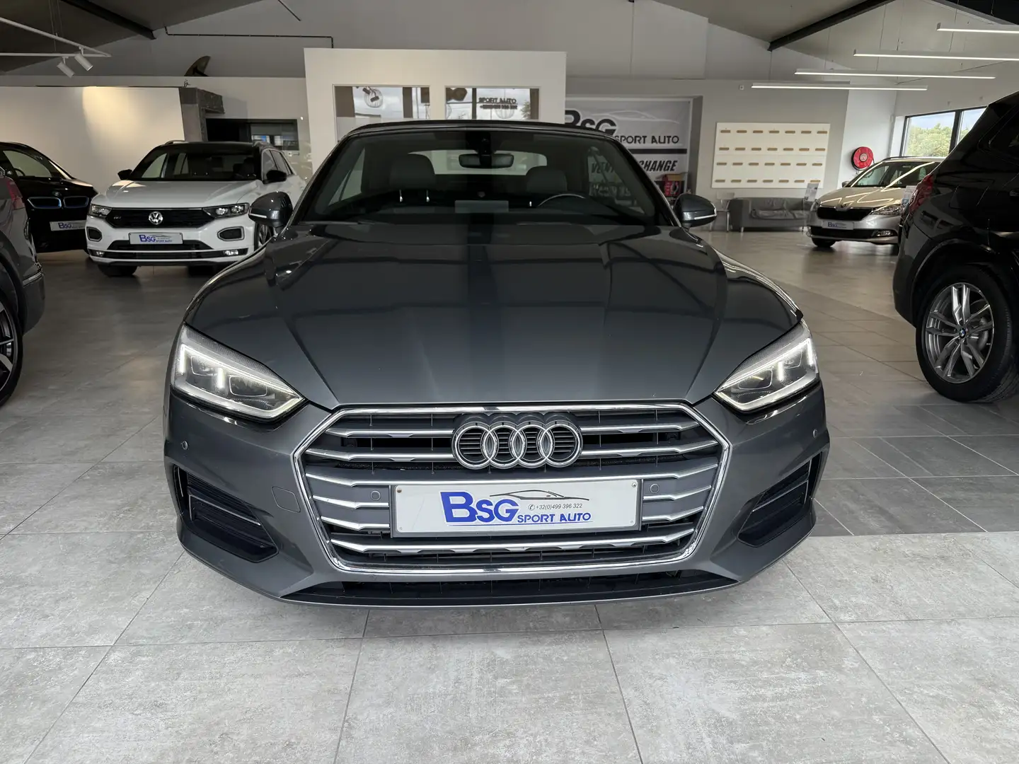 Audi A5 Cabriolet 2.0 TFSI*COCKPIT*LED*GPS*EURO 6b Grau - 2