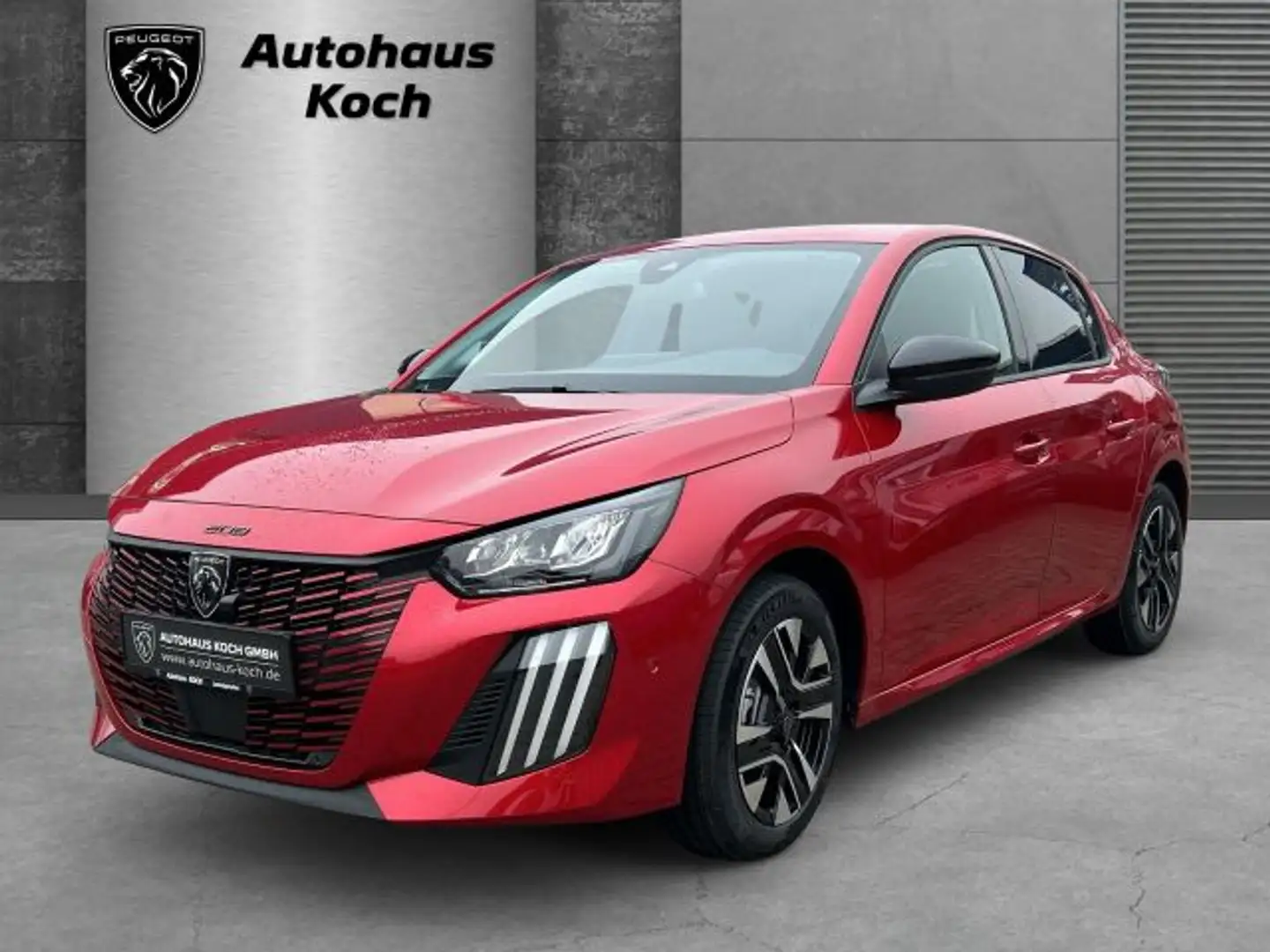 Peugeot 208 Hybrid 100 e-DSC6 Allure (U) Rouge - 1