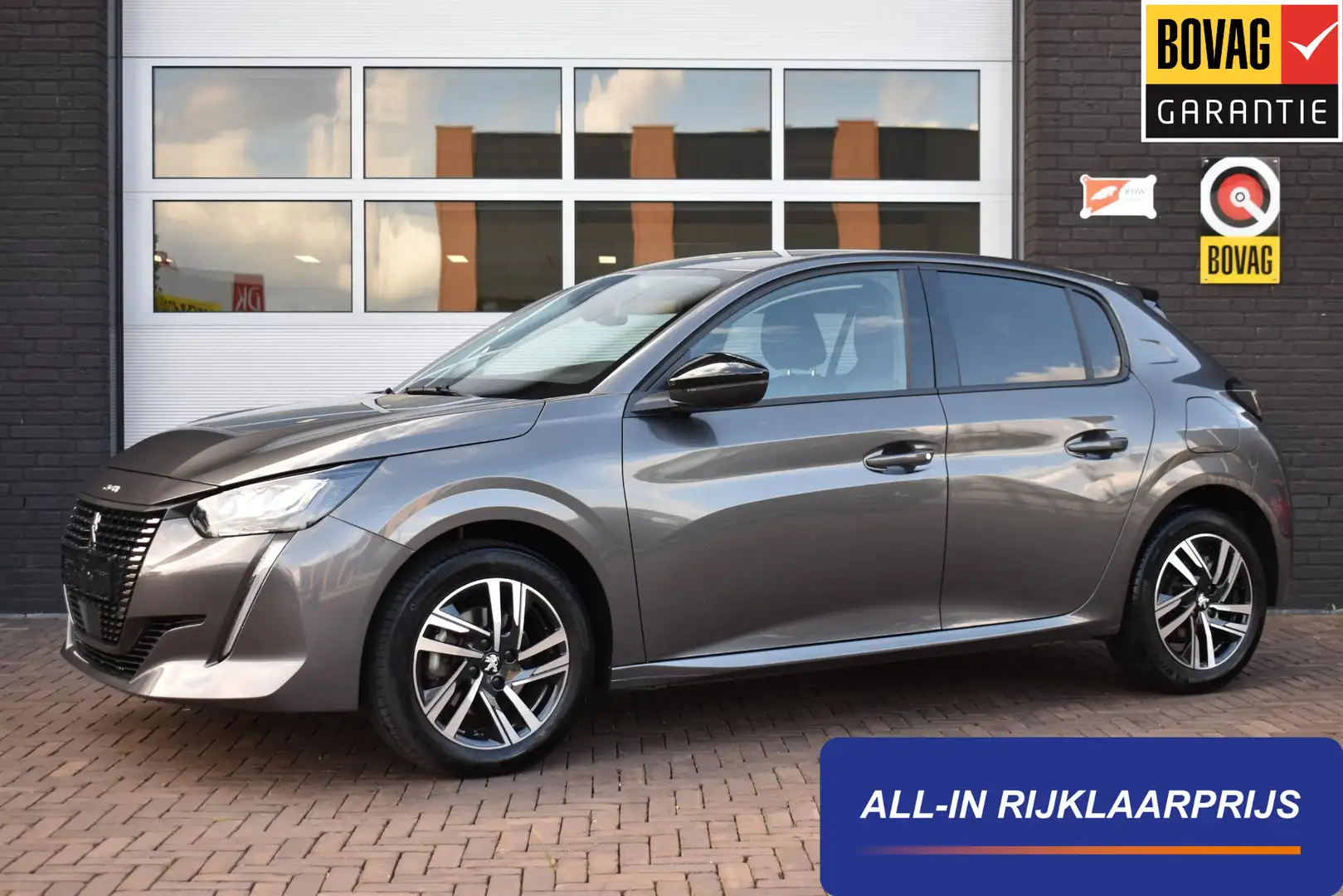 Peugeot 208 1.2 PureTech 100PK Allure Pack | Carplay | Camera Grijs - 1