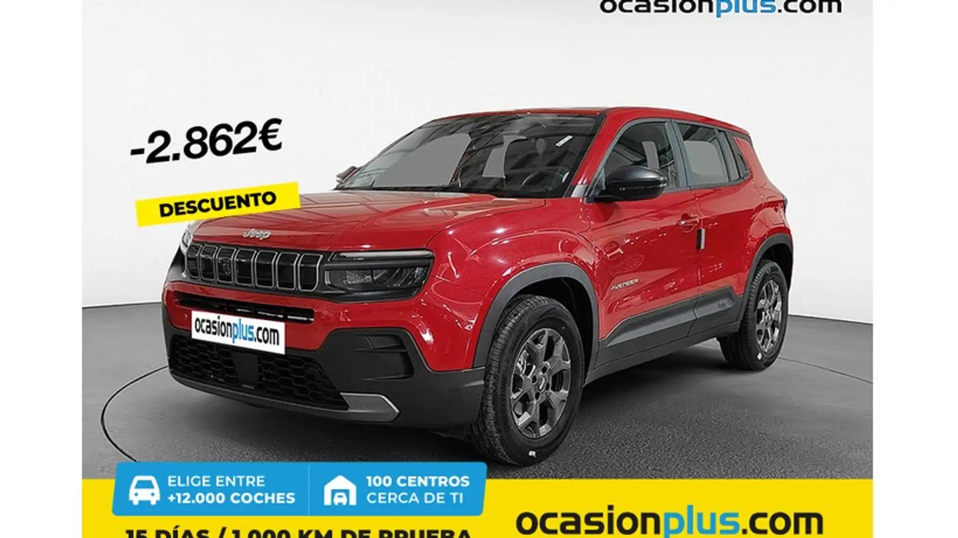Jeep Avenger 1.2 Longitude 100 Rosso - 1